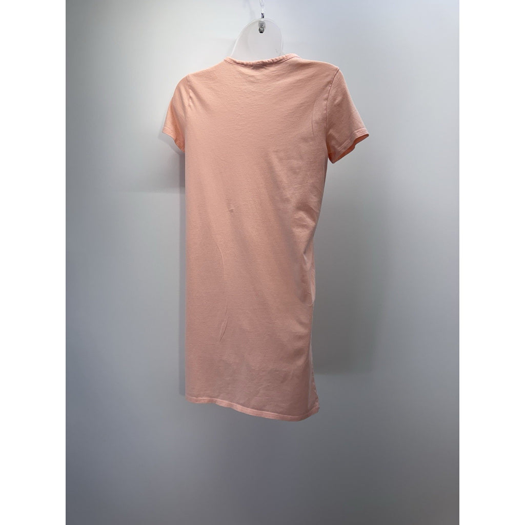 J Crew Peach Pink Short Sleeve T-shirt Dress Women’s Size X-Small