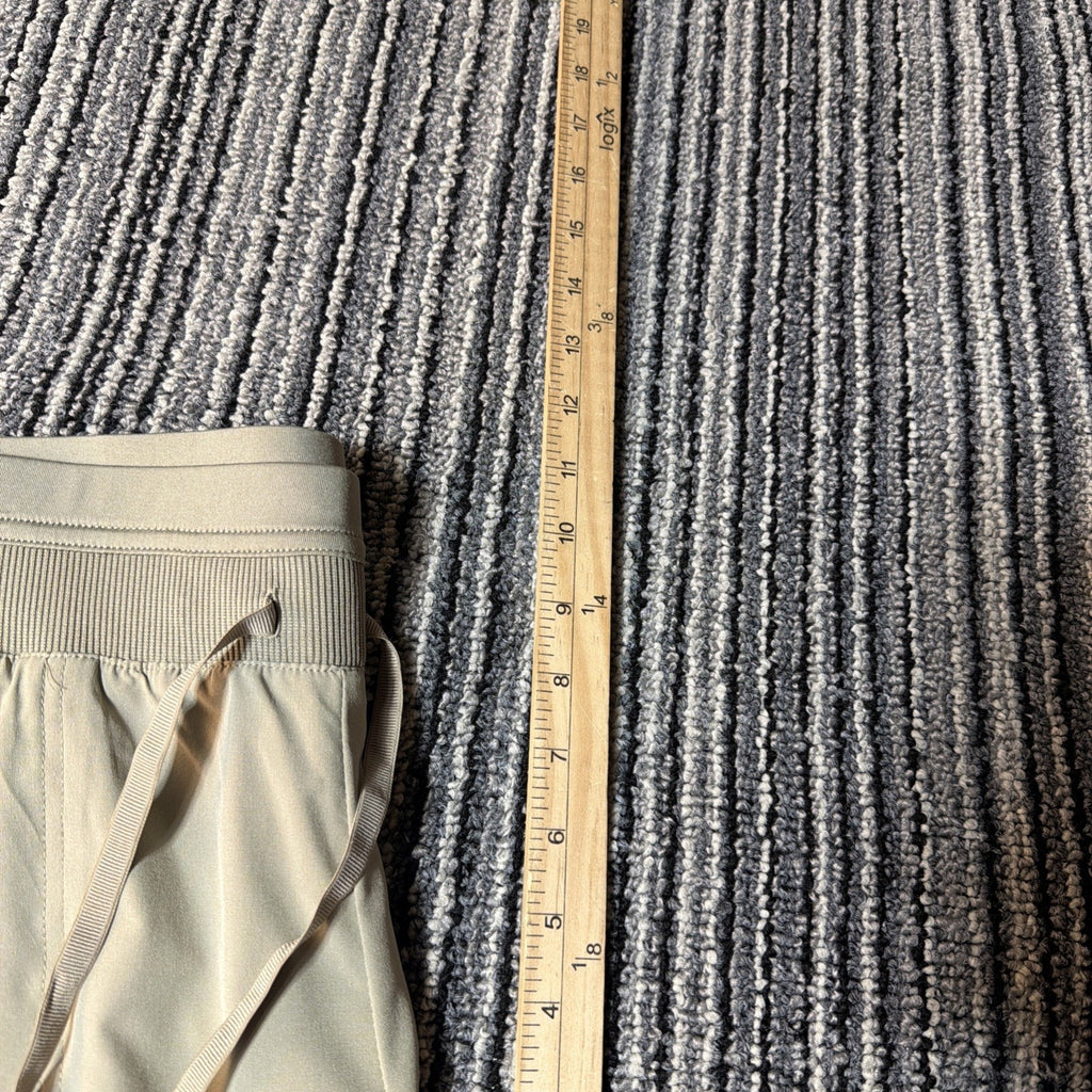 Kyodan women’s L Pants Pull On crop jogger Pockets Drawing Women's beige/tan NWT