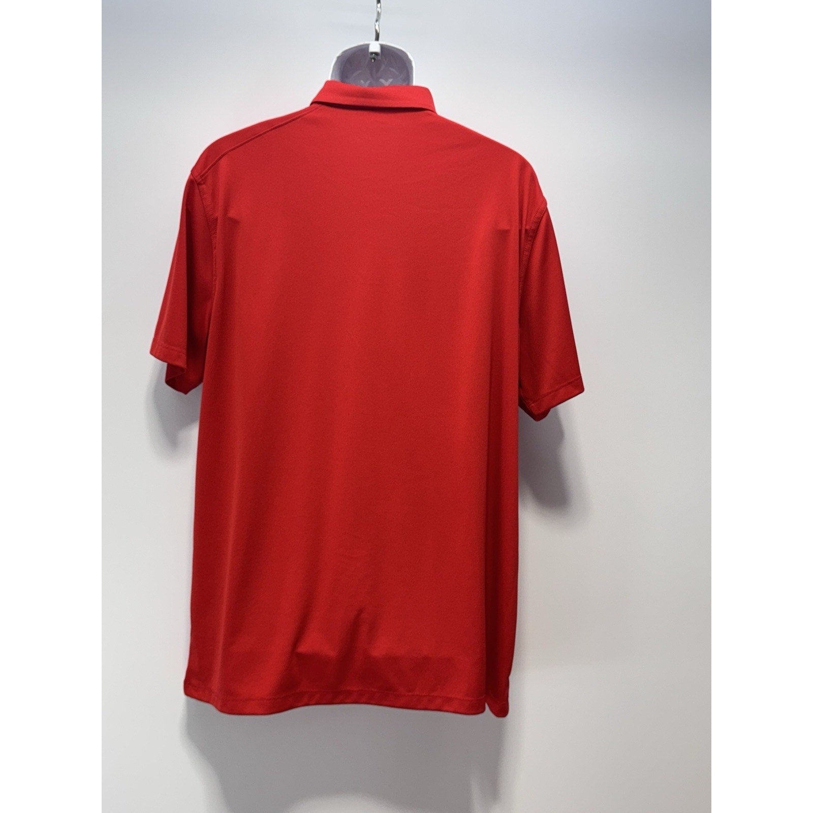 Nike Red Dri Fit Golf Casual Polo Rugby Shirt Men’s Size X-Large