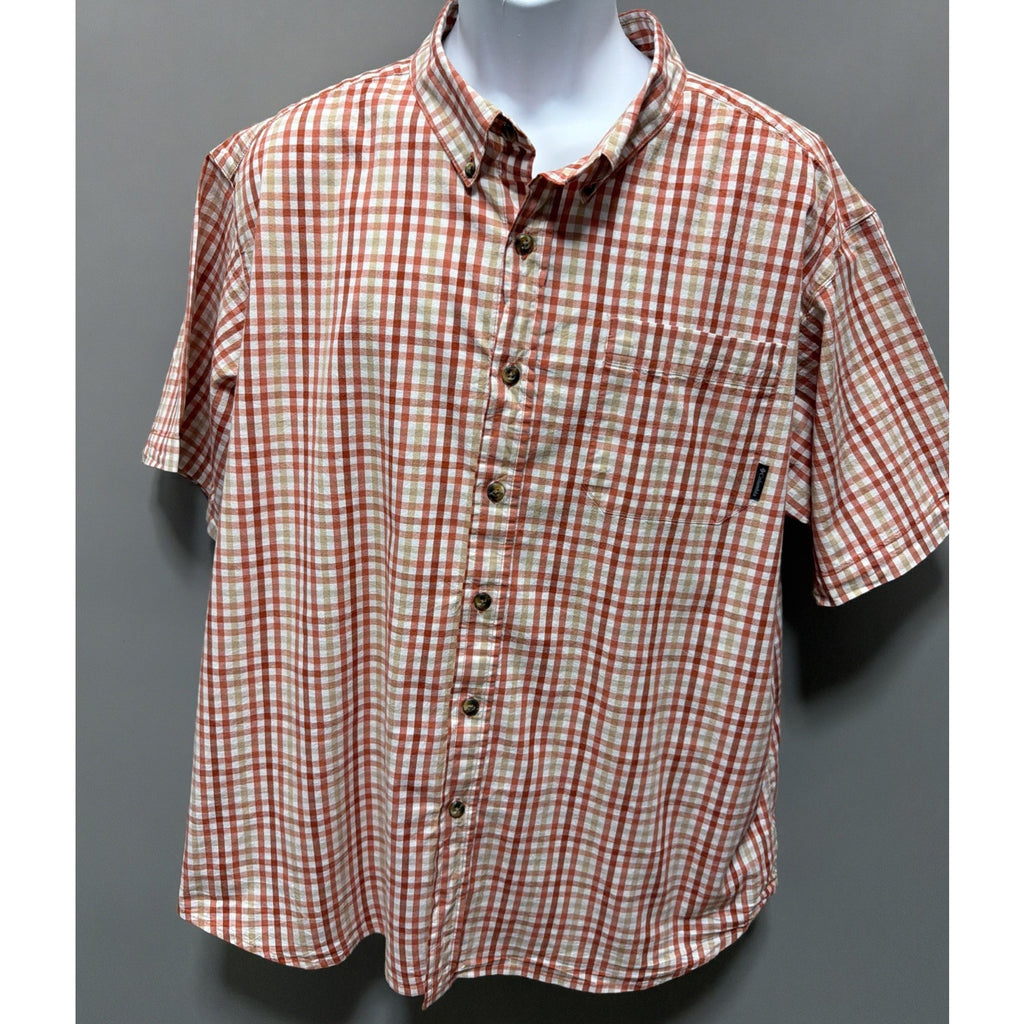 Columbia Rapid Rivers II Short Sleeve Button Down Shirt Men's 2X Regular Fit