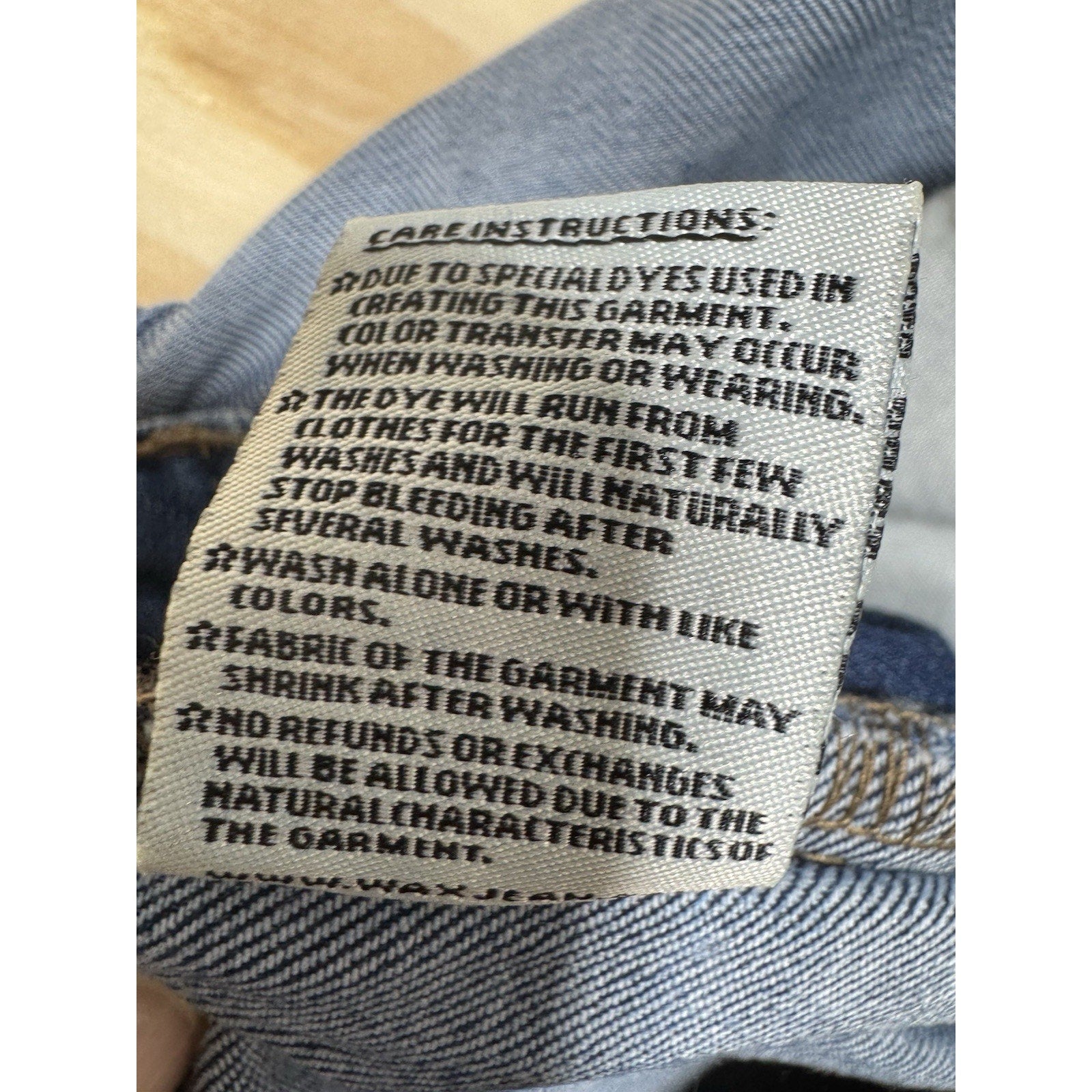 Wax Jean Denim Overalls Womens Small Distressed Skinny Ankle Bib Medium Wash