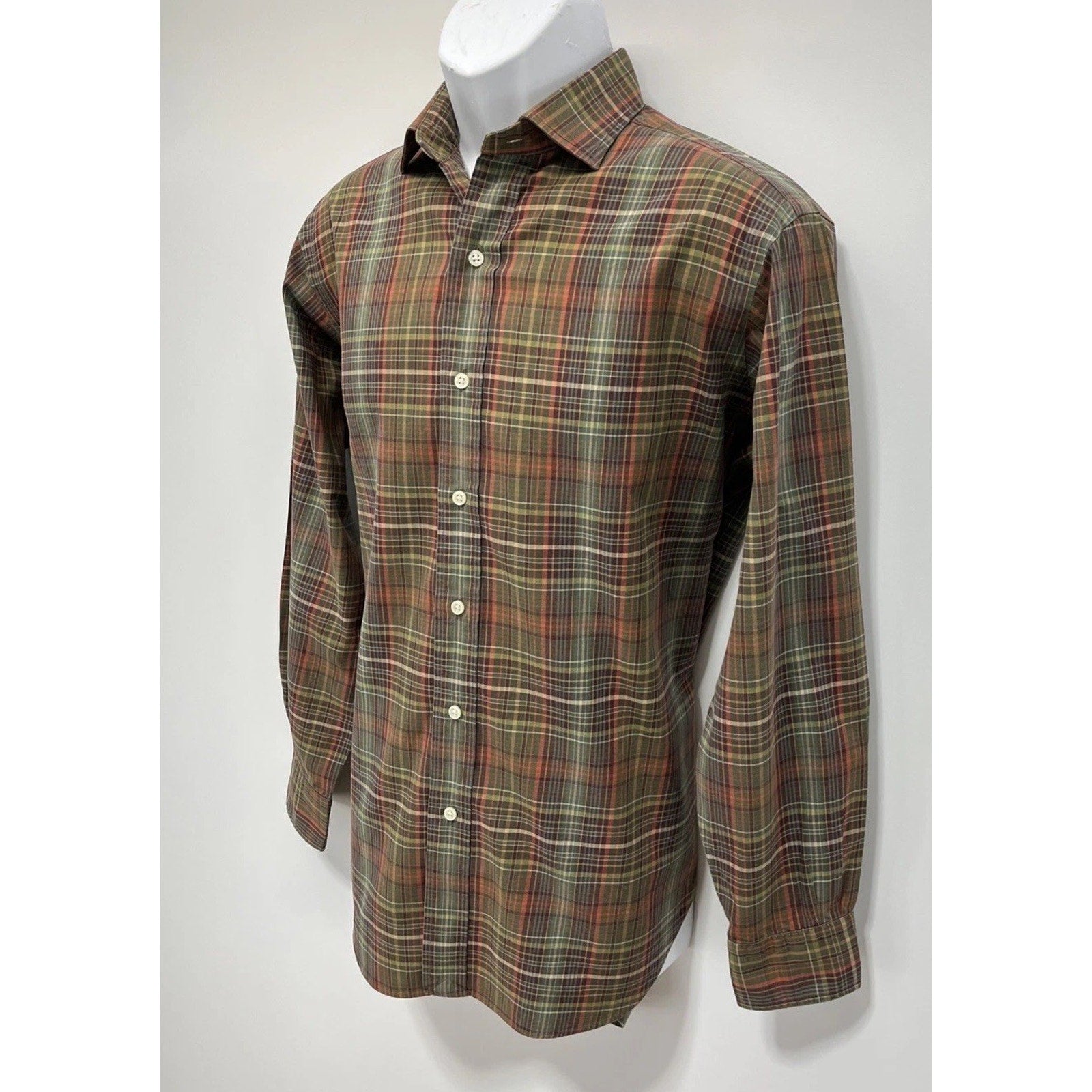 Vintage 1990s Polo Ralph Lauren Estate Classic Fit Oxford Shirt Size Medium EUC