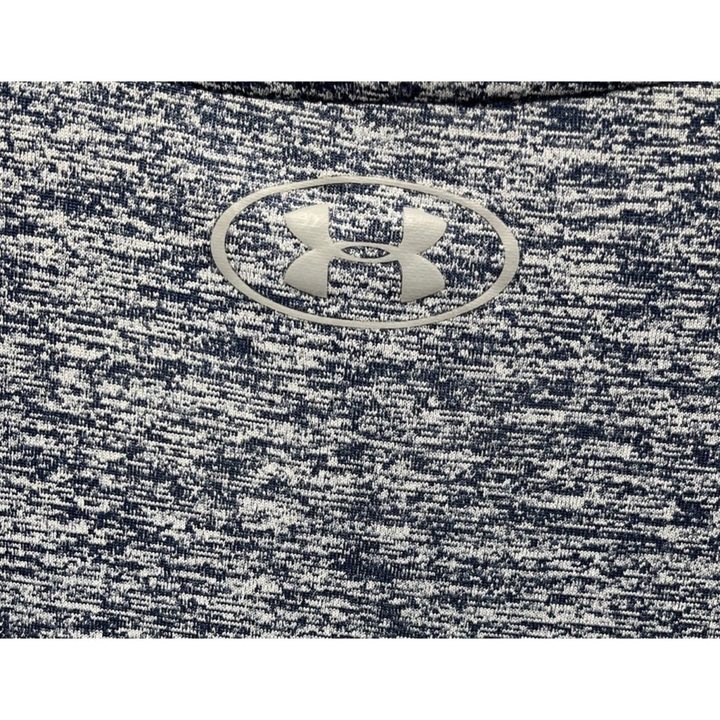 Under Armour The Tech Tee Heathered Blue Athletic Running T-Shirt Men's Size XL