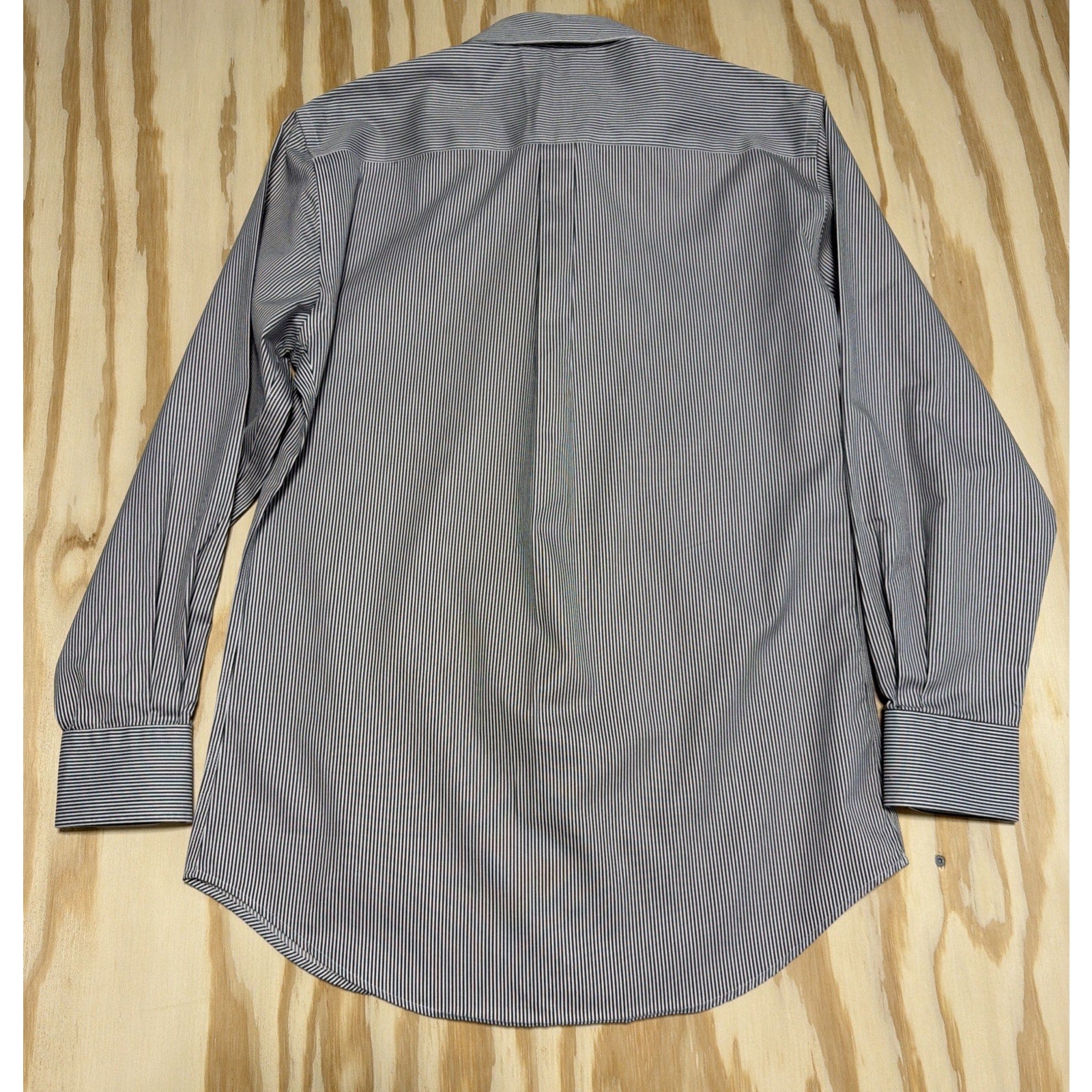 Peter Millar Nanoluxe Easy Care Men Multi-Woven Long Sleeve Dress Shirt M