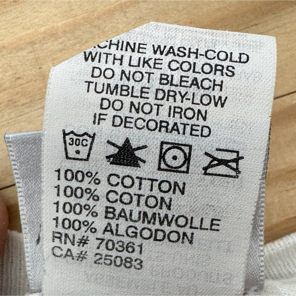 Walt Disney World White Mickey Mouse T-Shirt Unisex Size Medium Disney Store