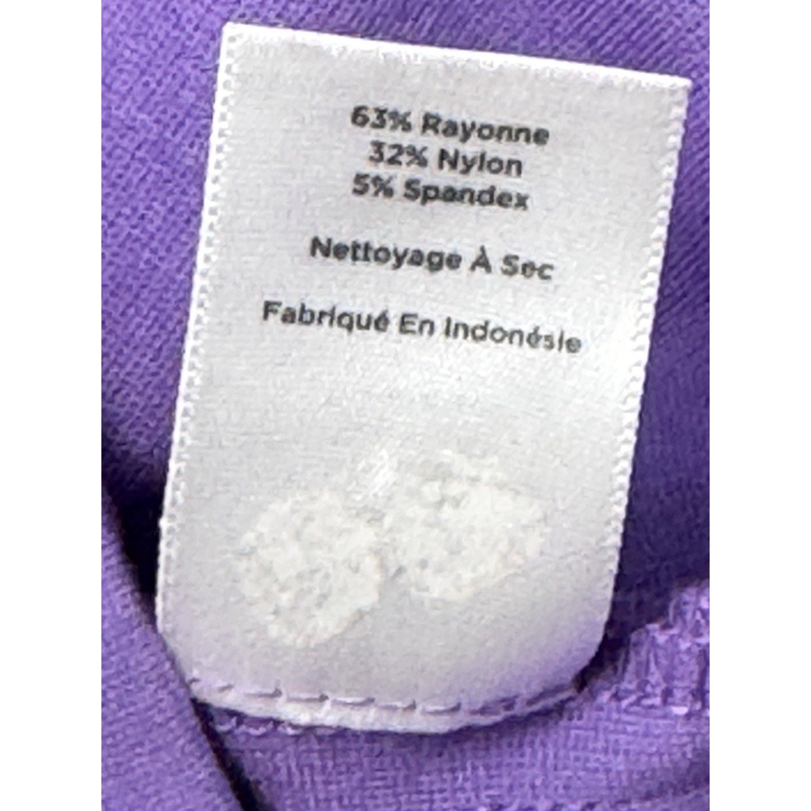 TALBOTS Purple Sleeveless V Neck Sheath Business Dress Women’s Size 10P