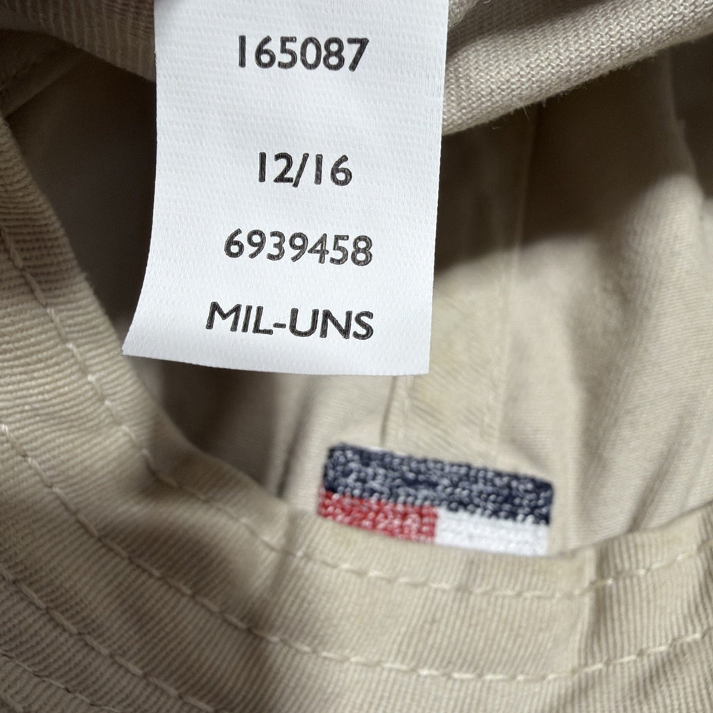 Tommy Hilfiger Men's Beige Baseball Cap Embroidered LOGO One Size