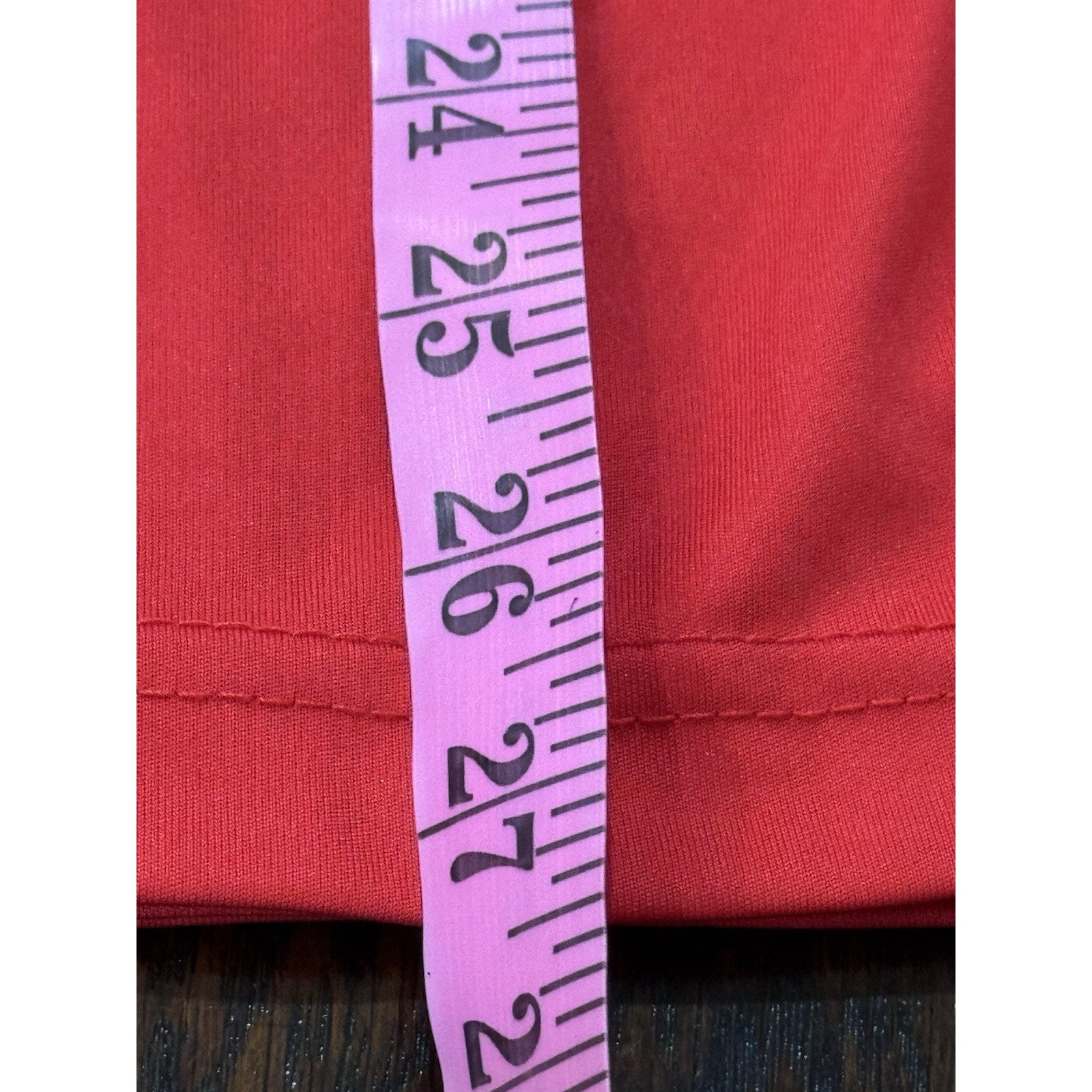 Georgia Bulldogs Red Men's T Shirt Medium Athletic Polyester Team T-shirt