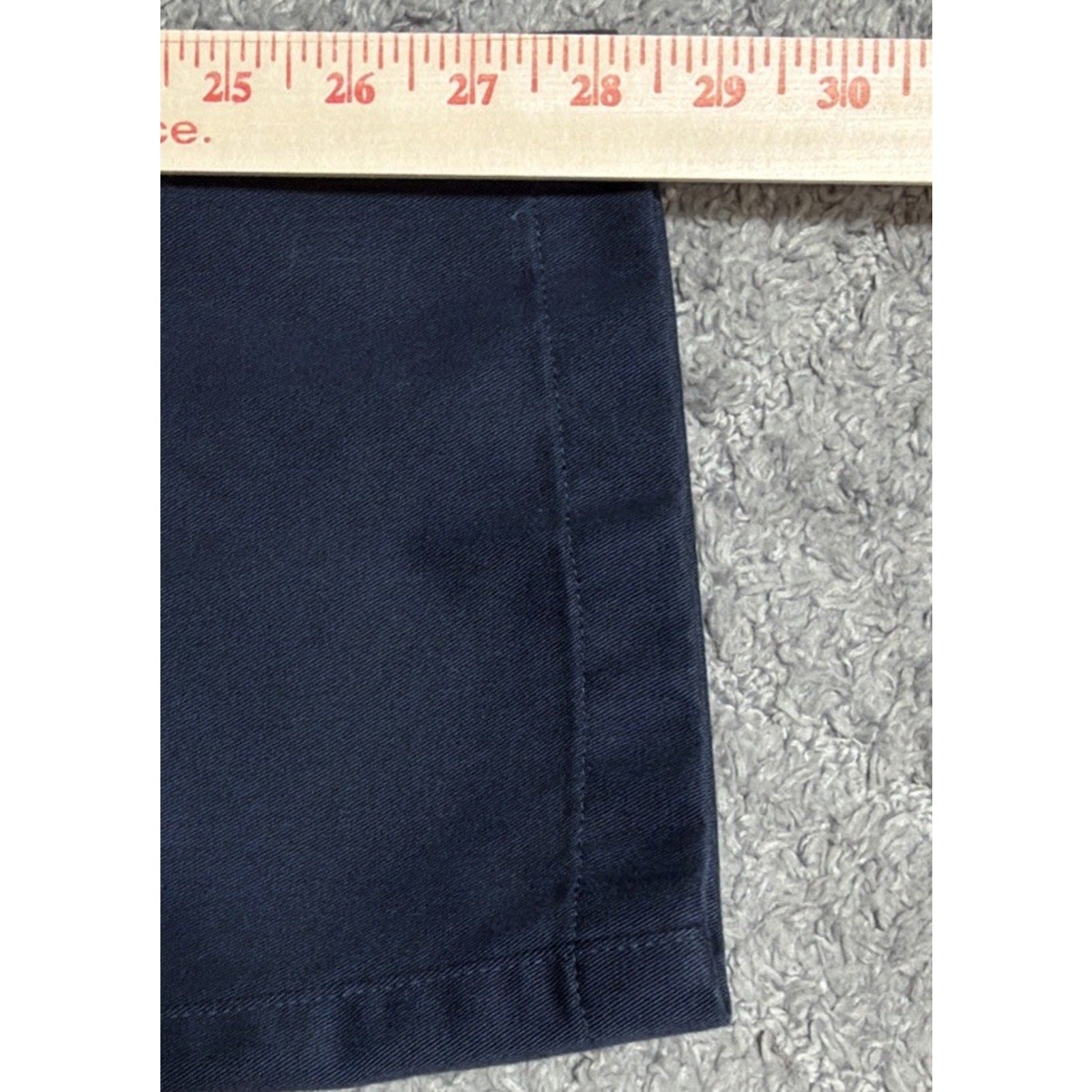 LL BEAN Women 10 Pet Blue Indigo Favorite Fit Chino Pants Wrinkle Resistant NWT