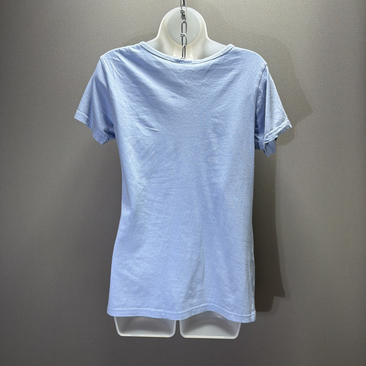 West Loop T-Shirt Top Womens XL Blue Short Sleeve Scoop Neck Everyday Wear