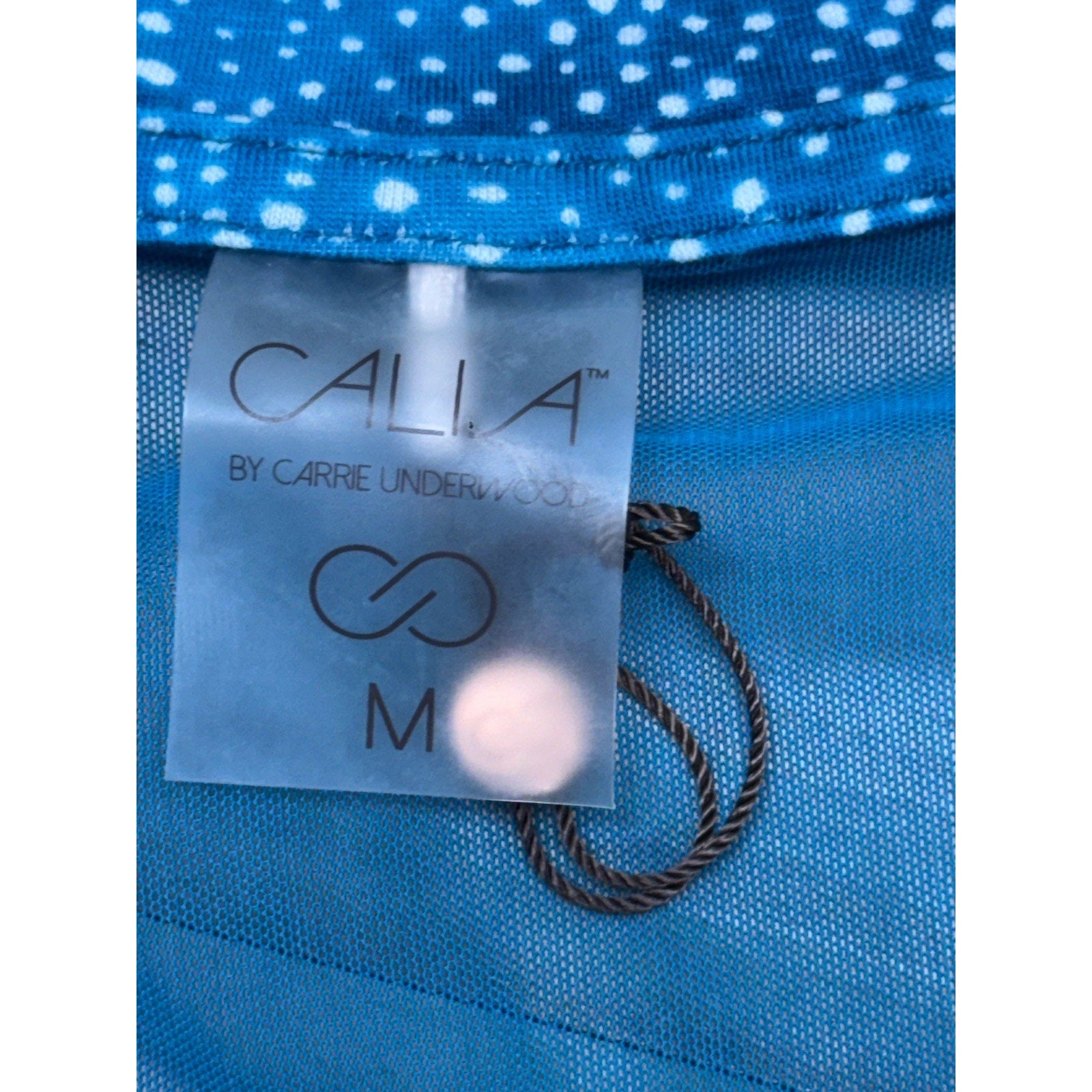 Calia by Carrie Underwood Tank Top Womens M Blue Racerback