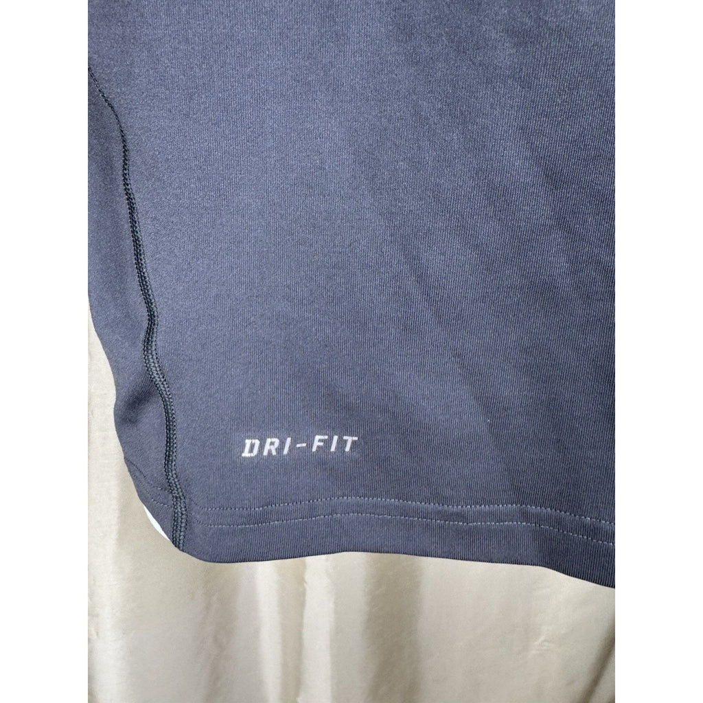 Nike Pro Combat Shirt Men’s Small Blue Fitted Dri-Fit Long Sleeve Sweatshirt