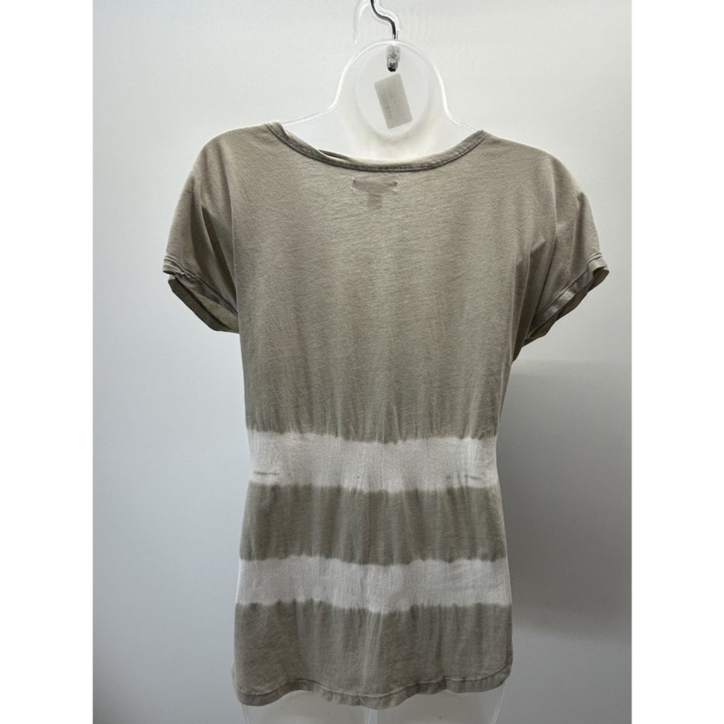 American Eagle Soft & Sexy Top Sz S/P Tie-dye Blouse Shirt short sleeve.