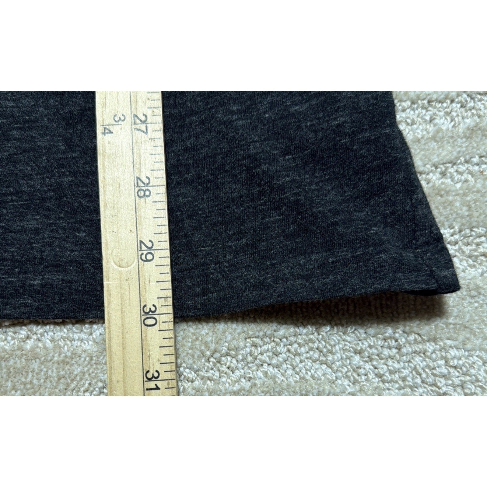 Polo Ralph Lauren Long Sleeve Shirt Heather Charcoal Grey Men's XL Mint Cond