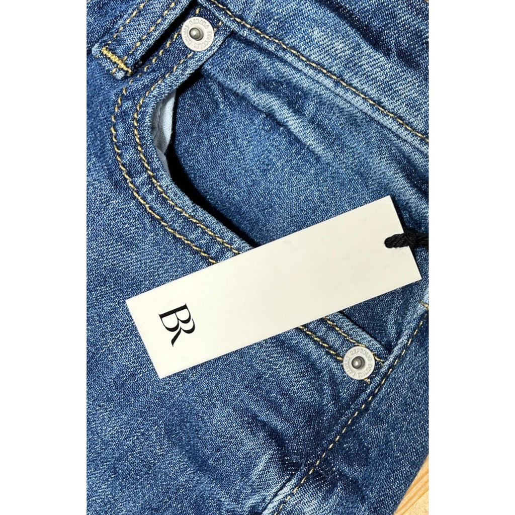 NWT Banana Republic High Rise Relaxed Flare Jeans, Women’s Stretch Size 25 P