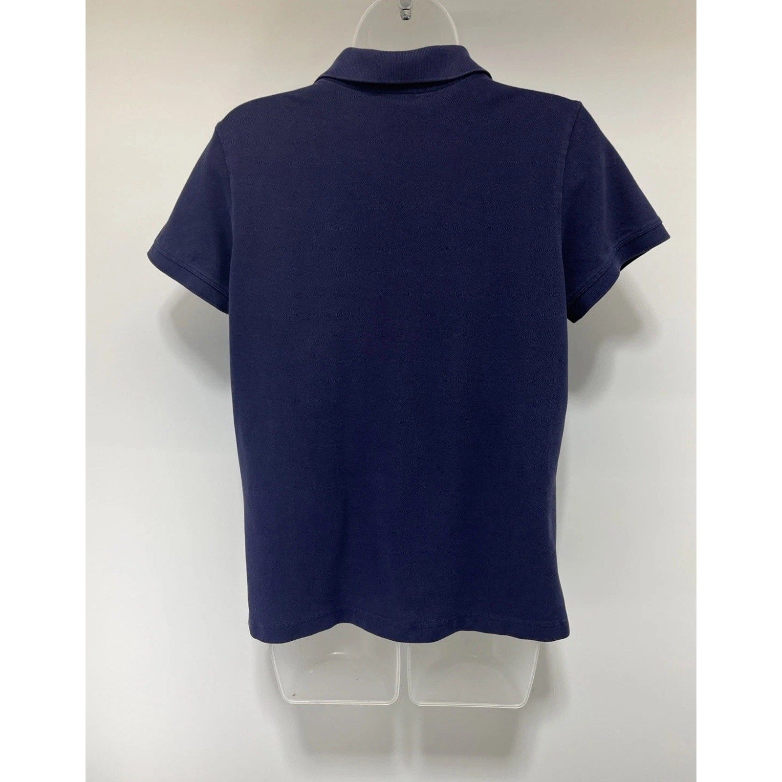 LILLY PULITZER Girls Blue Pima Cotton Short Sleeved Resort Fit Polo Shirt XL