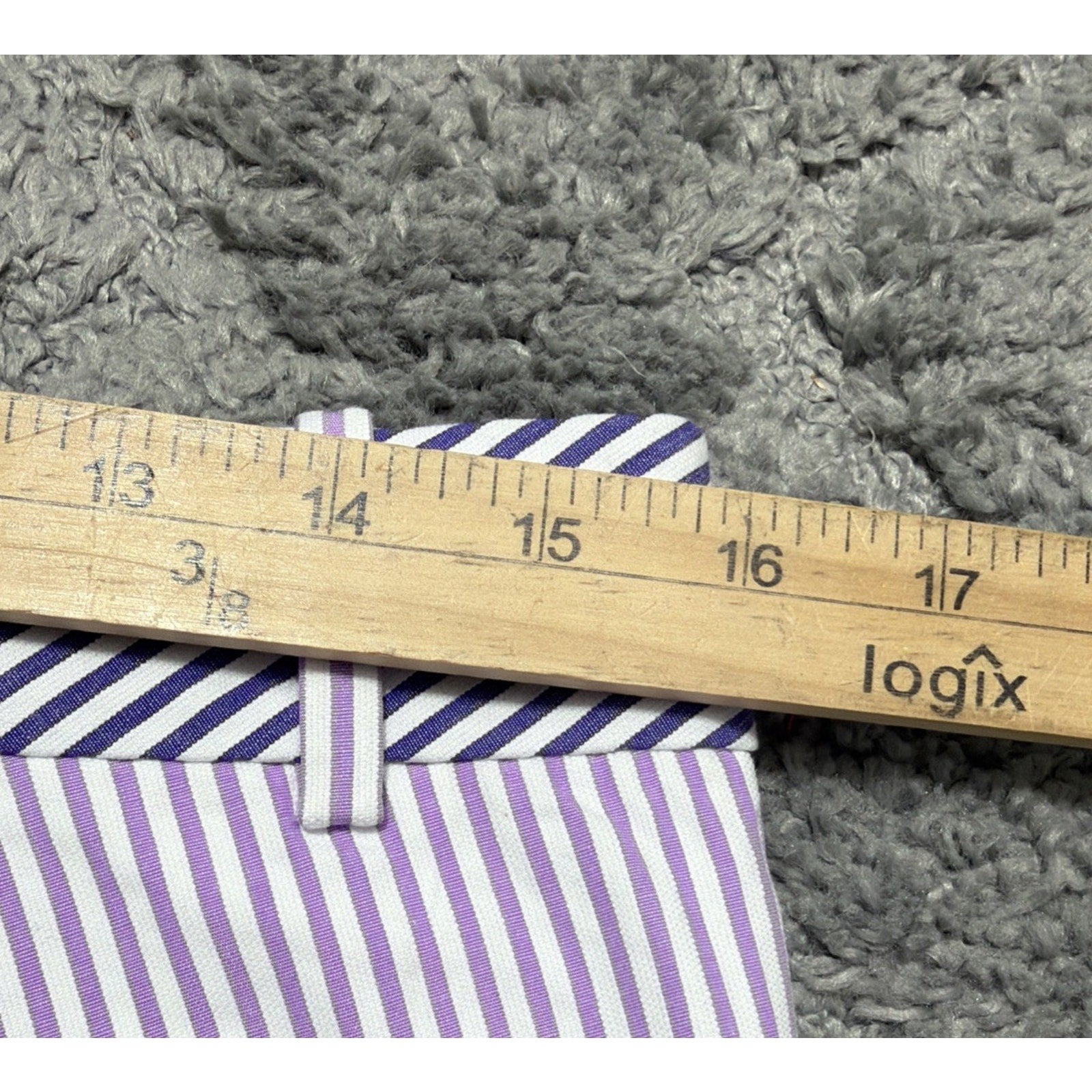 J. Crew Striped Cotton Shorts Women's Summer, Beachy, Pool, Lake Size 4 New