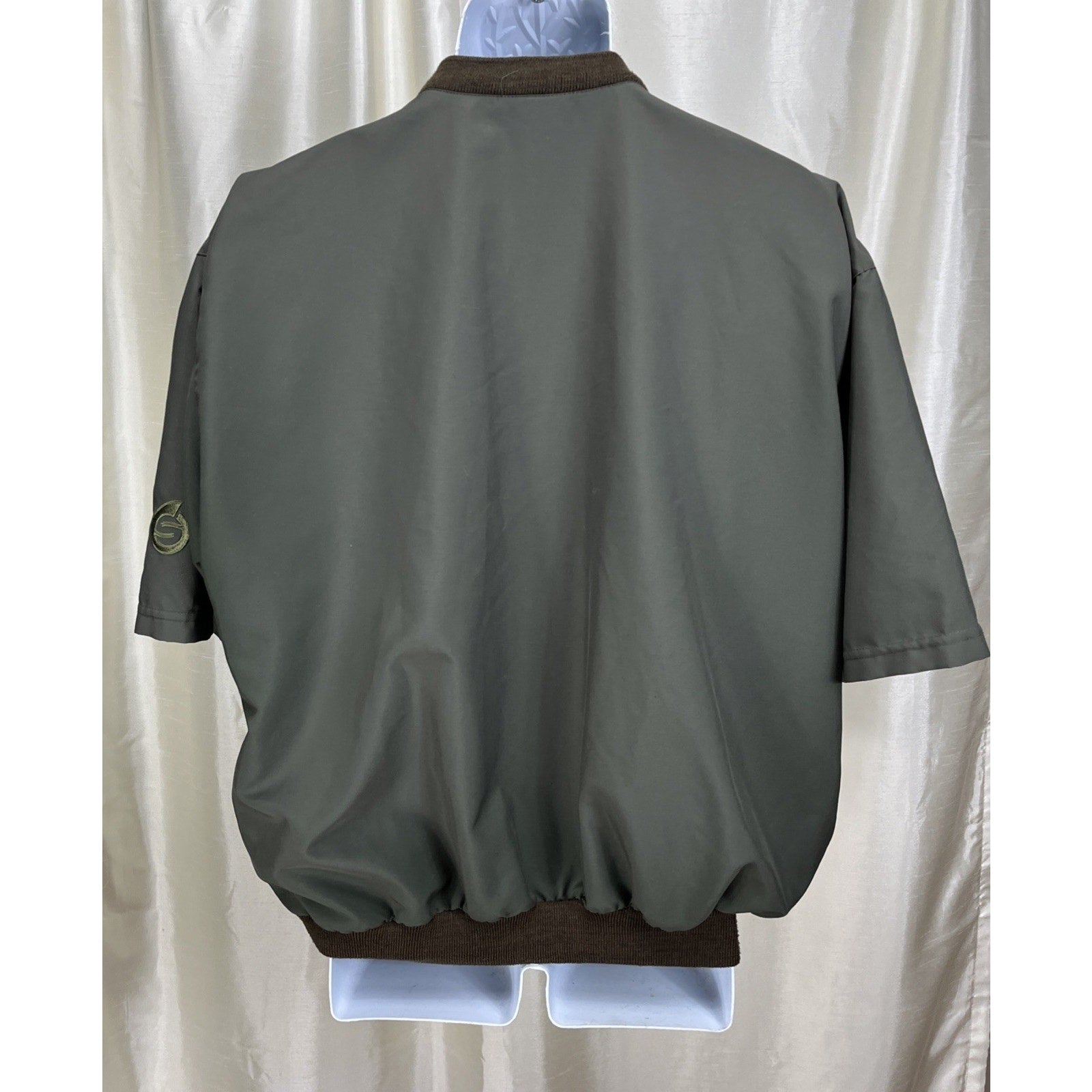 Sunderland of Scotland Windbreaker Men's M Green Golf Classic Pullover Made USA
