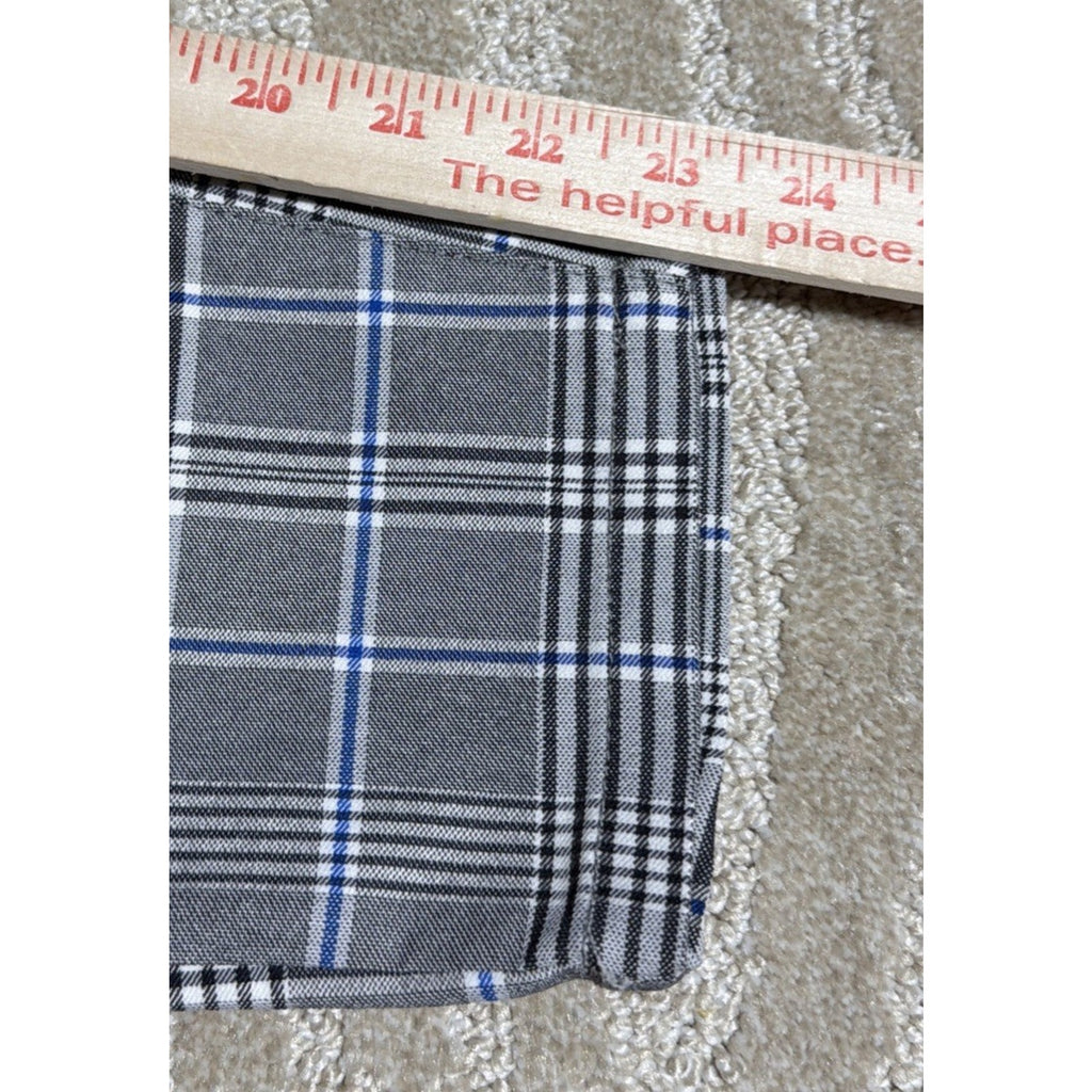 Womens Pants Size 12 Plaid Perfect Fit Ultra Soft Cropped Dress Sabrina Lauren