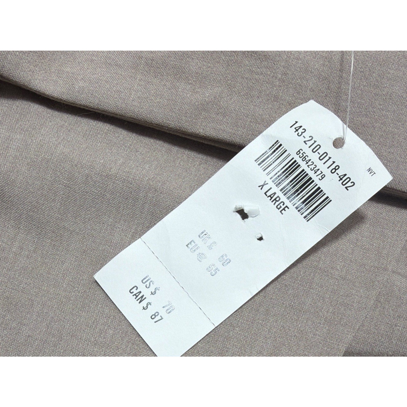 Abercrombie & Fitch XL Wrap Front Taupe Utility Skort Party Streetwear Academia