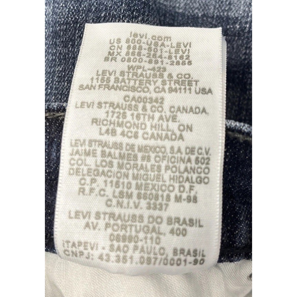 Women's 2010 Levi's Genuinely Crafted Jeans Low Rise Skinny Size 11M 30x31