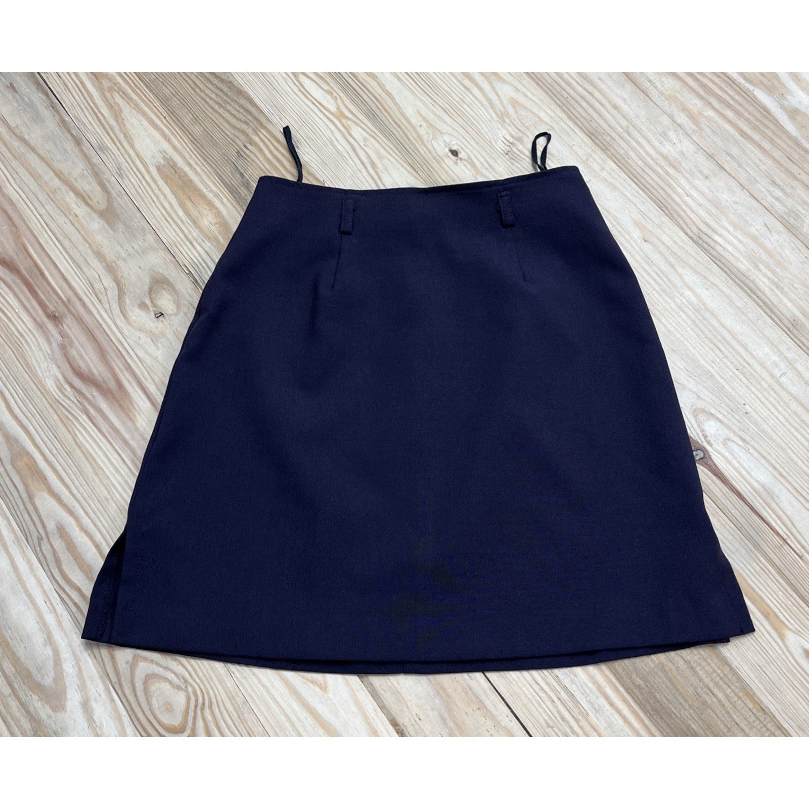 Vintage LA BELLE ladies Stretch Black pencil skirt Size 5 Made In USA