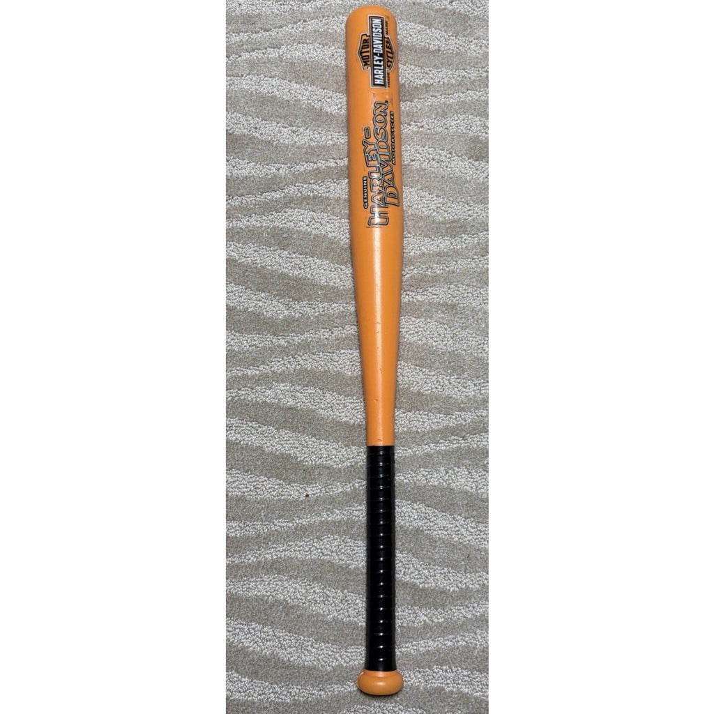 Harley-Davidson Full-size Orange Whiffle Baseball Bat Collectible Rare
