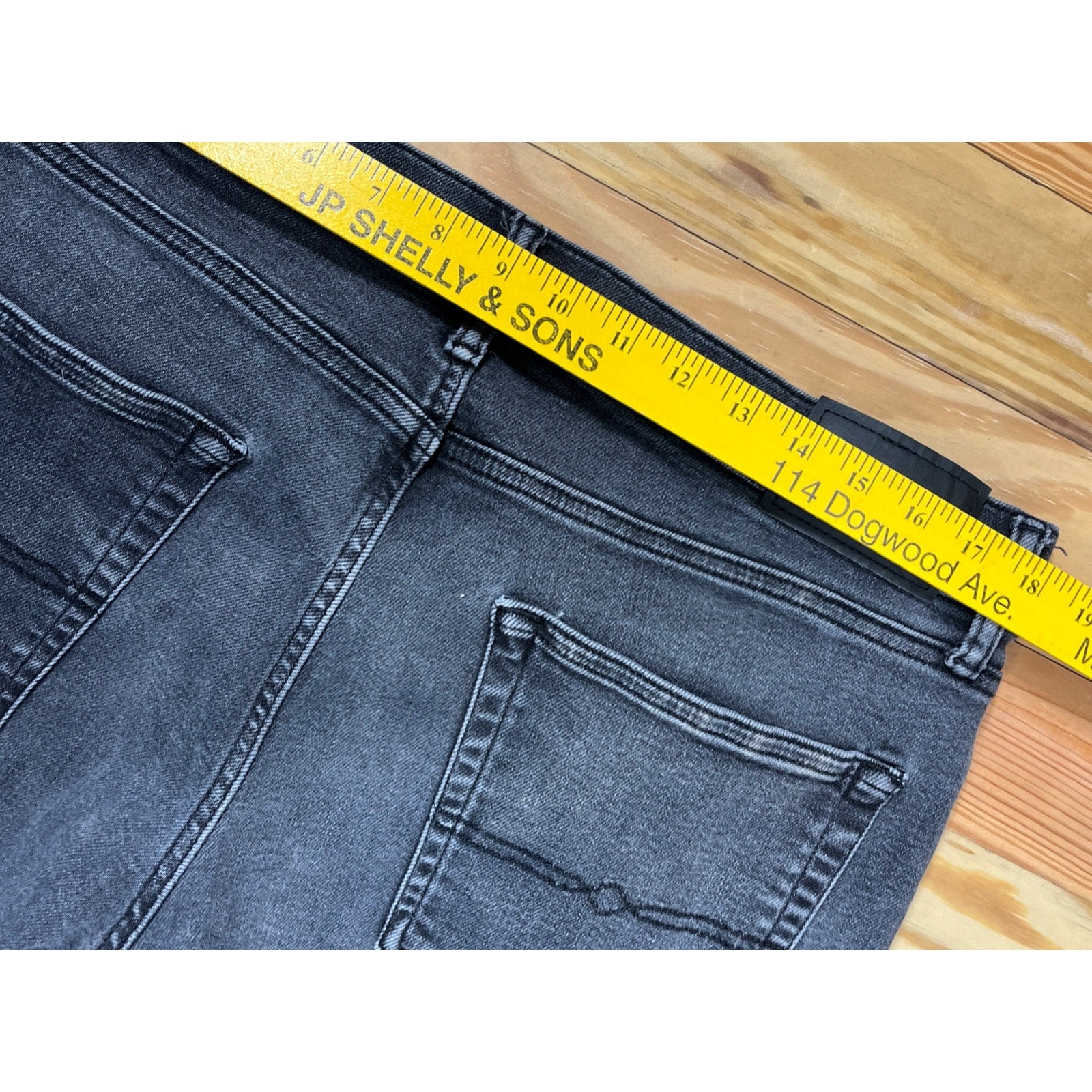 Lucky Brand 223 Straight Men’s 34x36 Black Jeans