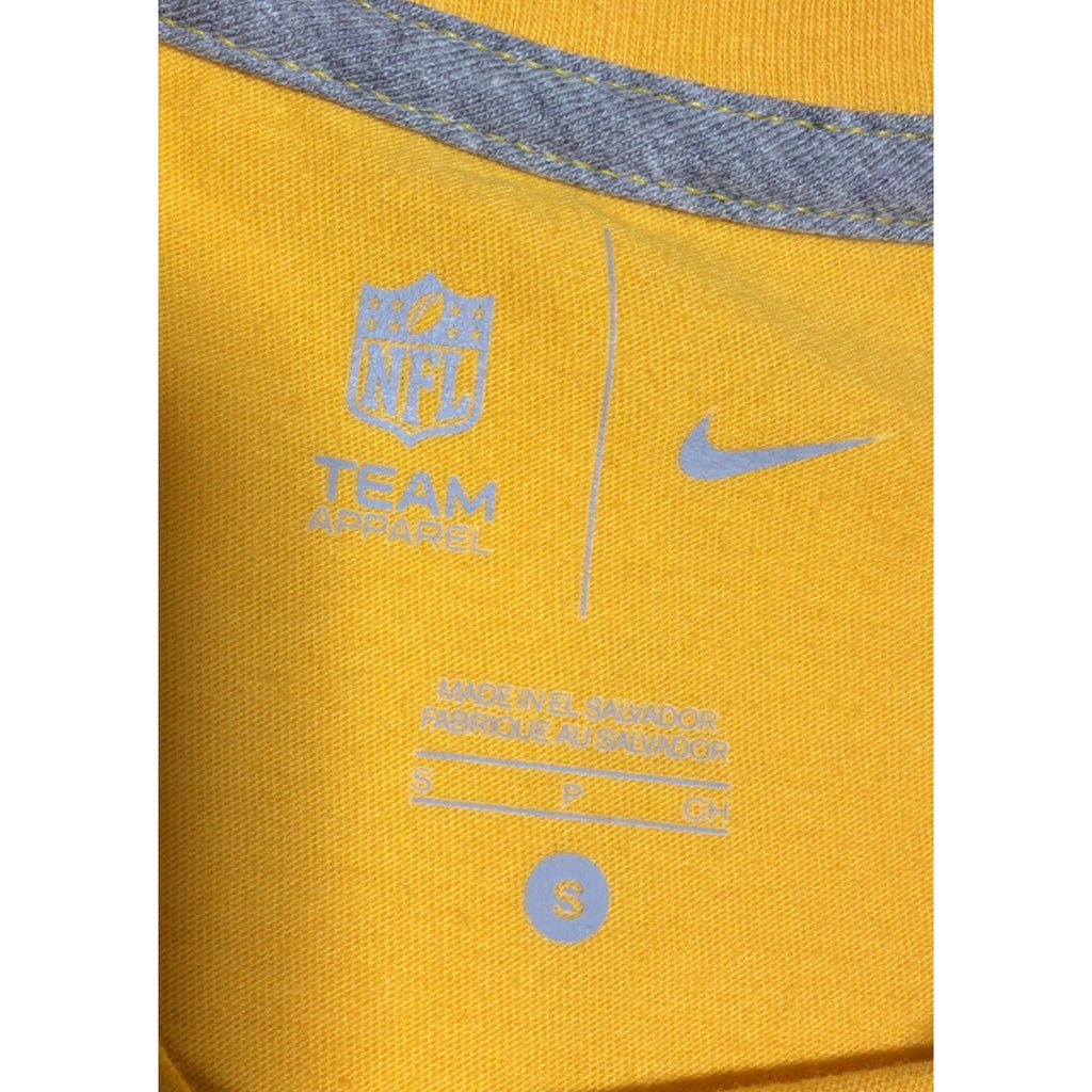 Green Bay Packers Nike NFL Shirt Men Size S We Are Green Bay Yellow New 2014