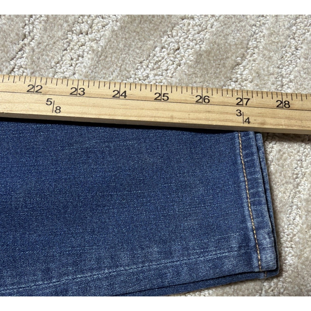 American Eagle Women's The Dream Jean Super Hi-Rise Stretch Denim Blue Jeans