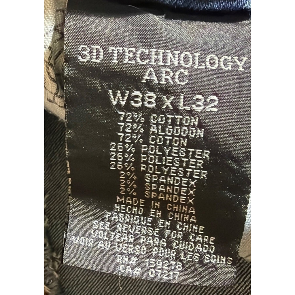 Hydraulic Men's Blue Technology Arc Slim Fit Stretch Denim Jeans Whiskered 38x32