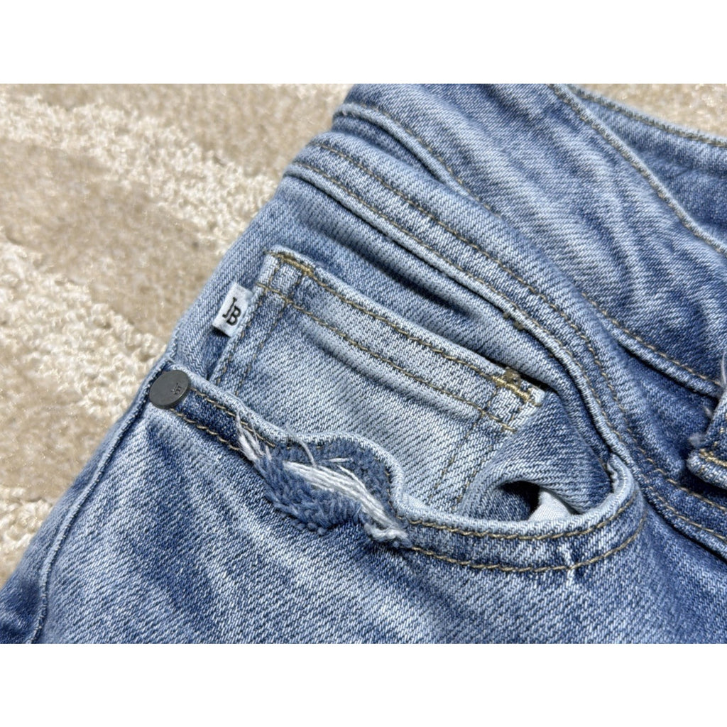 Judy Blue Jeans 9/29 High Waist Skinny Fit Stretch Blue Denim Stone Wash