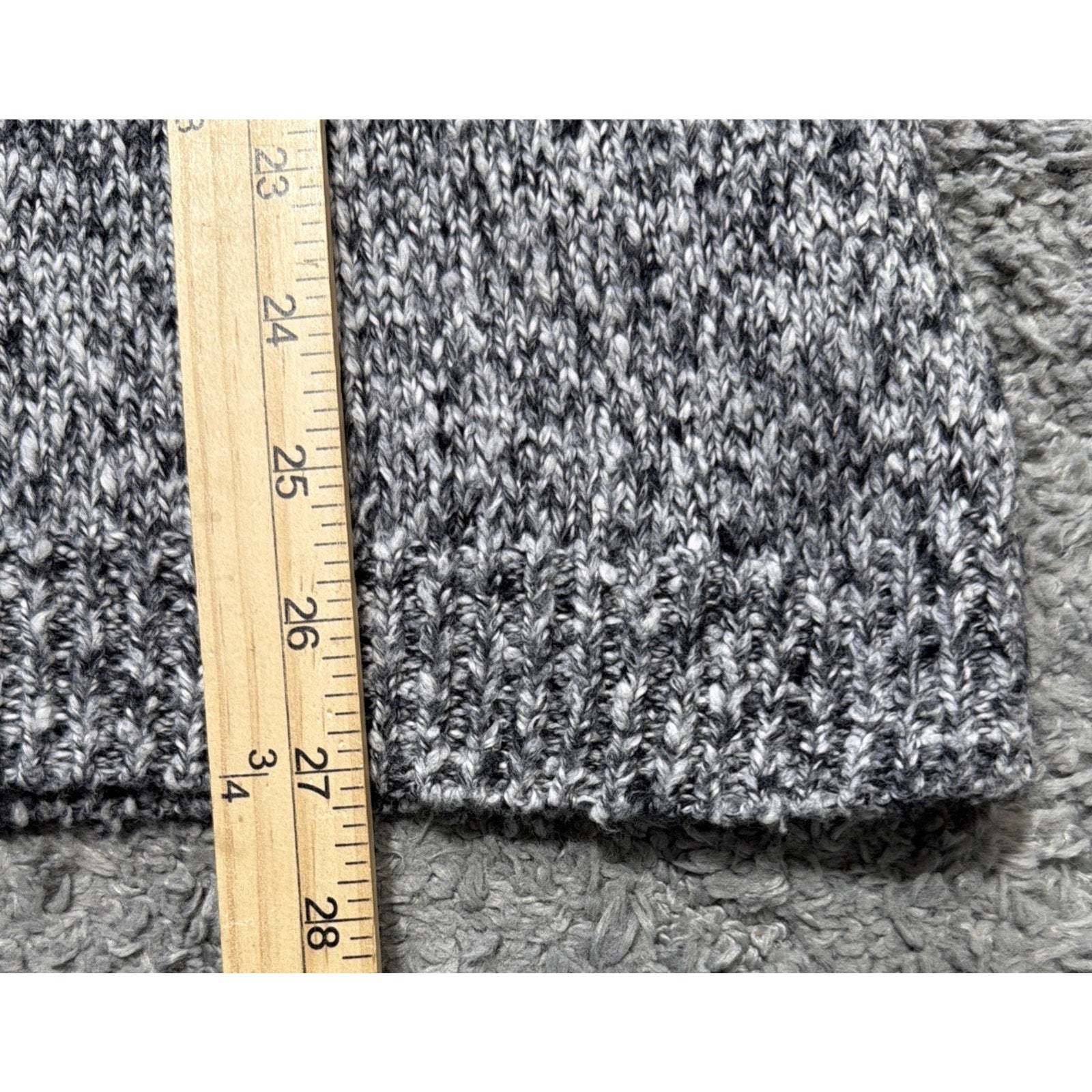 Style & Co Sweater Women’s Short Sleeve Size Large Gray Cowl Neck NWT