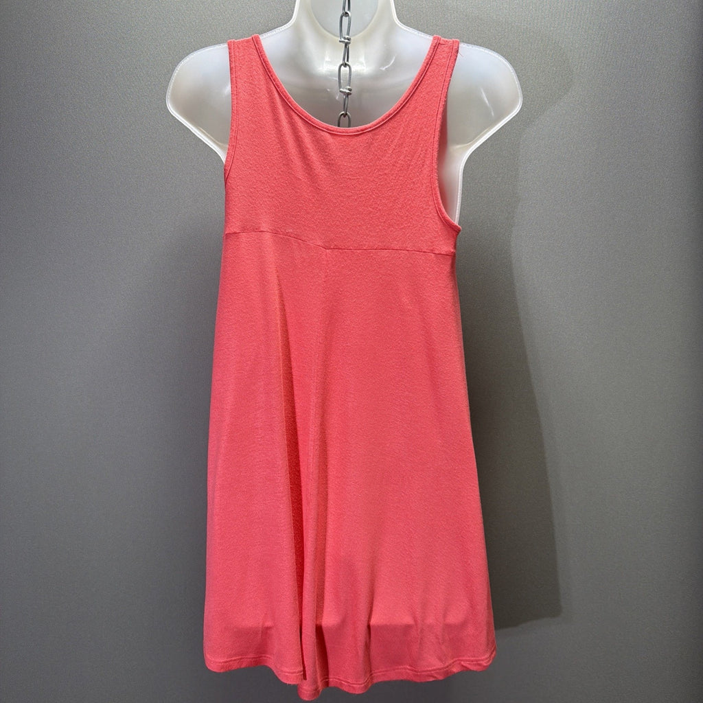Luxe USA Coral Tunic Tank Top Womens S Small Stretch Boho Sleeveless Slinky