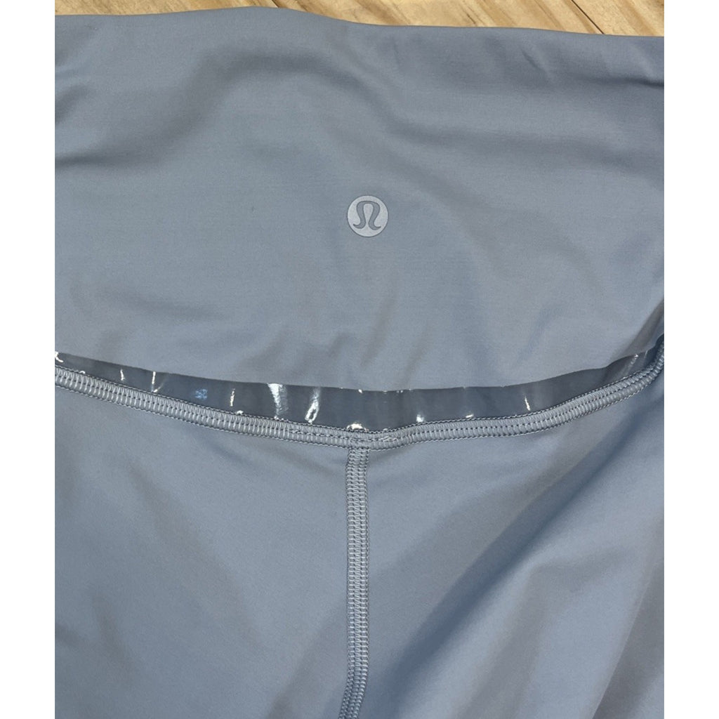 Lululemon Gloss Trim Run SHR Tight 28” *Nulux Size 6 Rhino Grey
