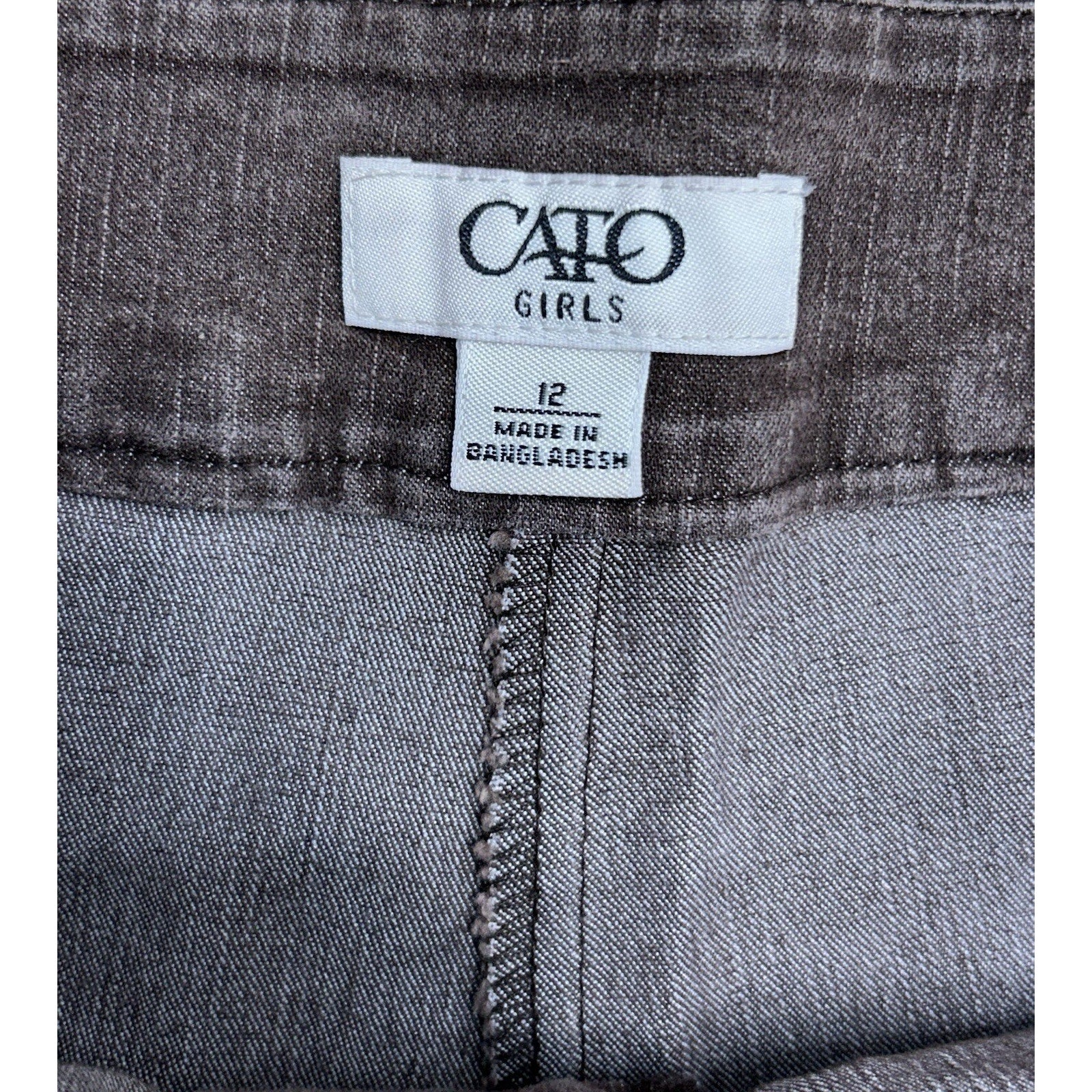 Girl’s Cato Capri Brown Jeans - Size 12.