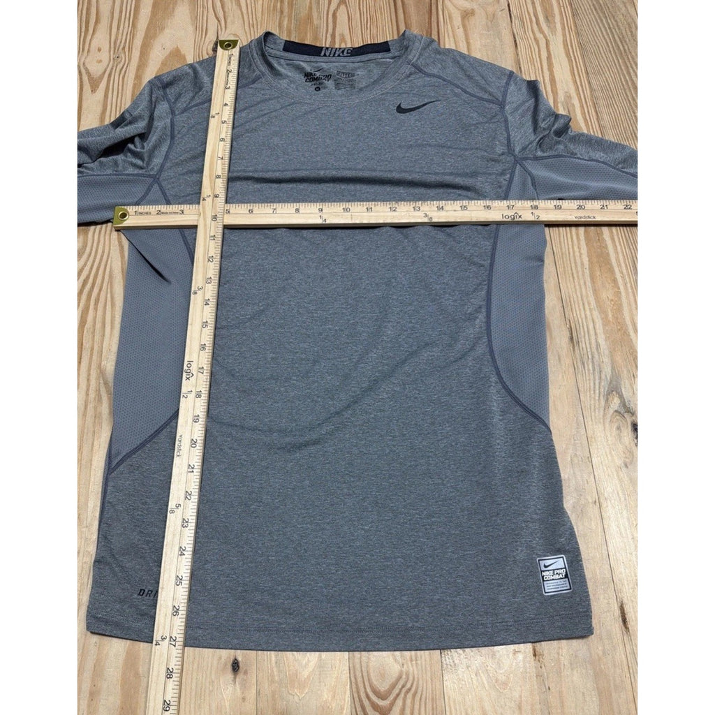 Nike Shirt Men’s M Pro Combat Fitted Swoosh Dri Fit Train Run Gym Work Core Go