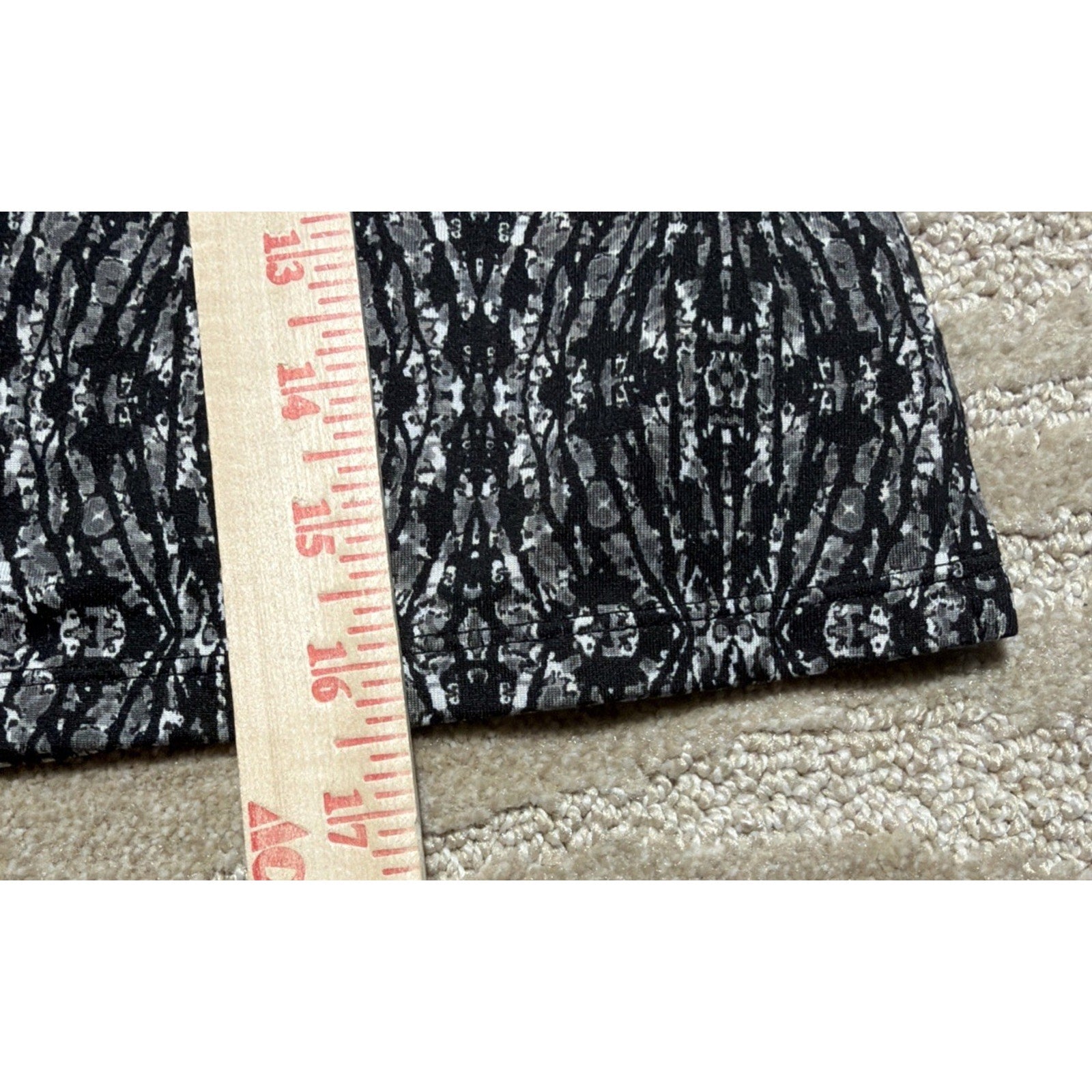 Tranquility by Colorado Clothing Women Gray Black With Active Skort With Size XL