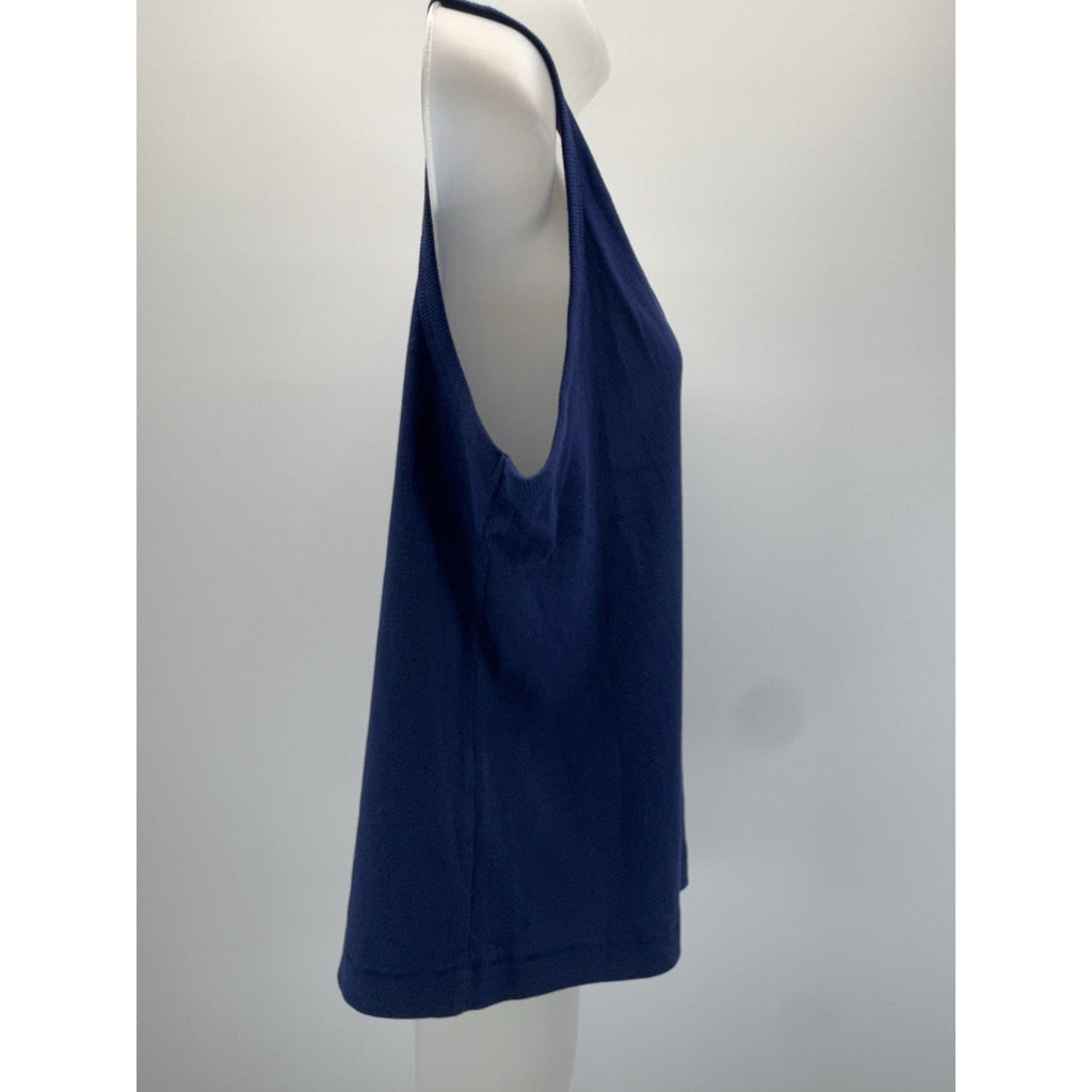 Universal Thread Ribbed Tank Top Women’s Size XXL Stretch Navy Blue
