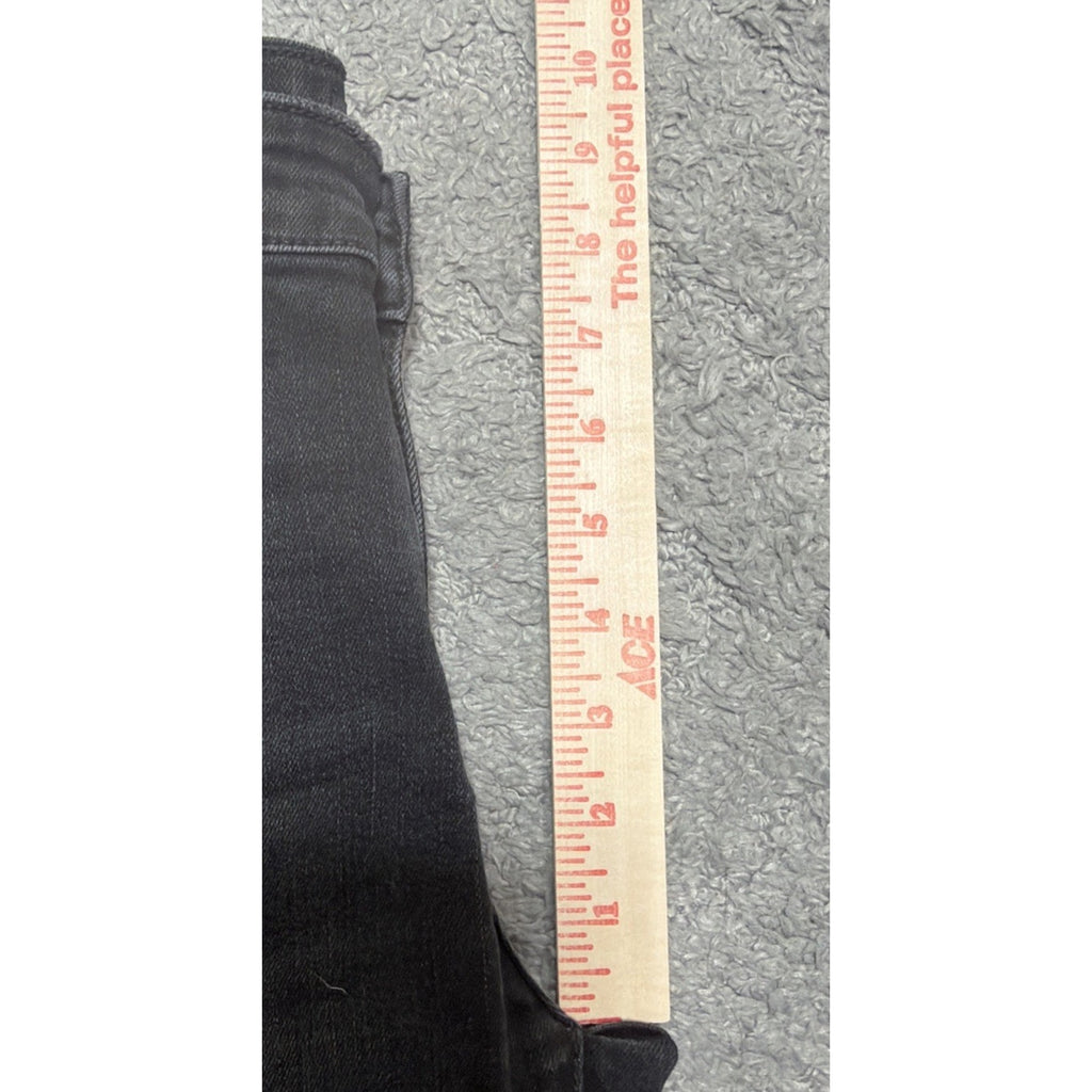 judy blue women’s black Raw Hem skinny Fit jeans Size 7/28