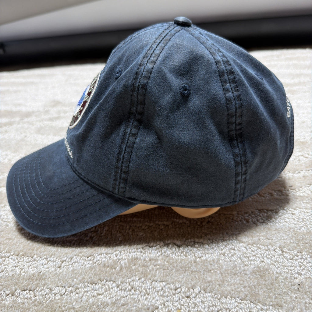 White Pass & Yukon Route - Skagway Alaska - Blue Adjustable Baseball Cap OSFM
