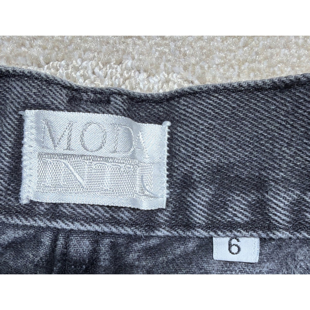 Moda International Vtg 90s High Rise The London Jean size 6 26x31 Made In USA