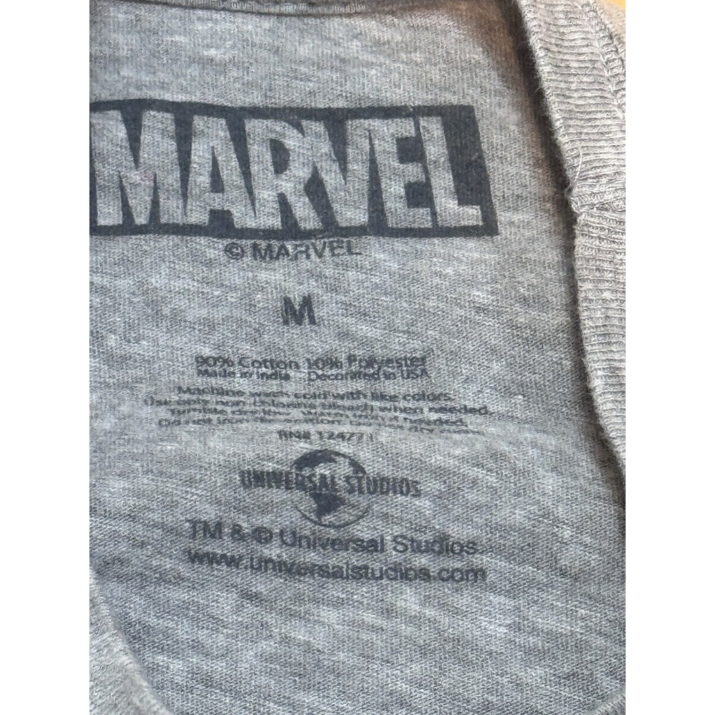Marvel The Amazing Spider-Man Gray T Shirt Unisex Adult Size Medium Comic