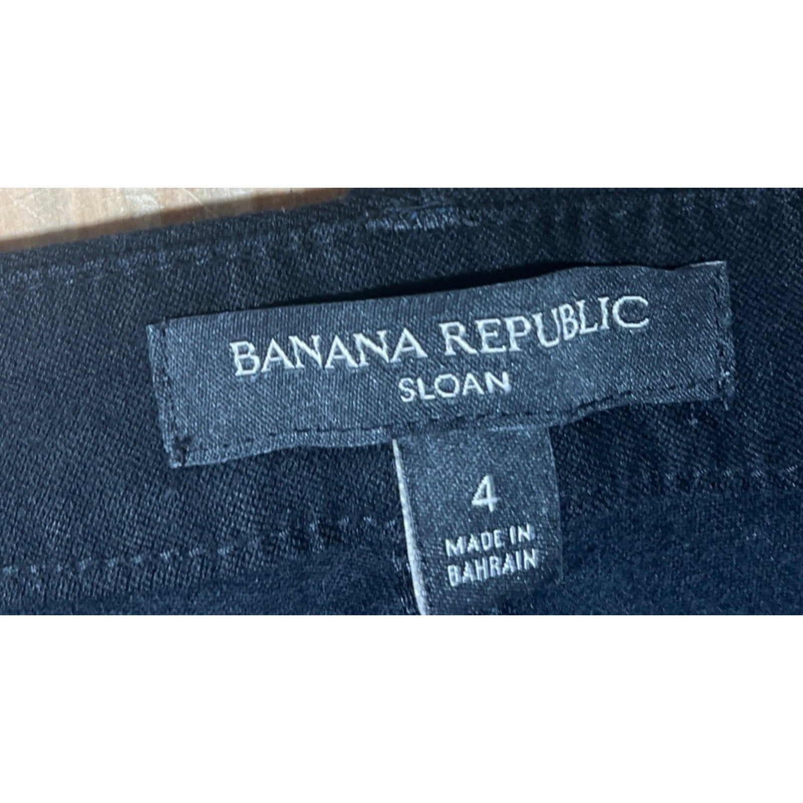 banana republic sloan Jeans 4 Black Size 29x26