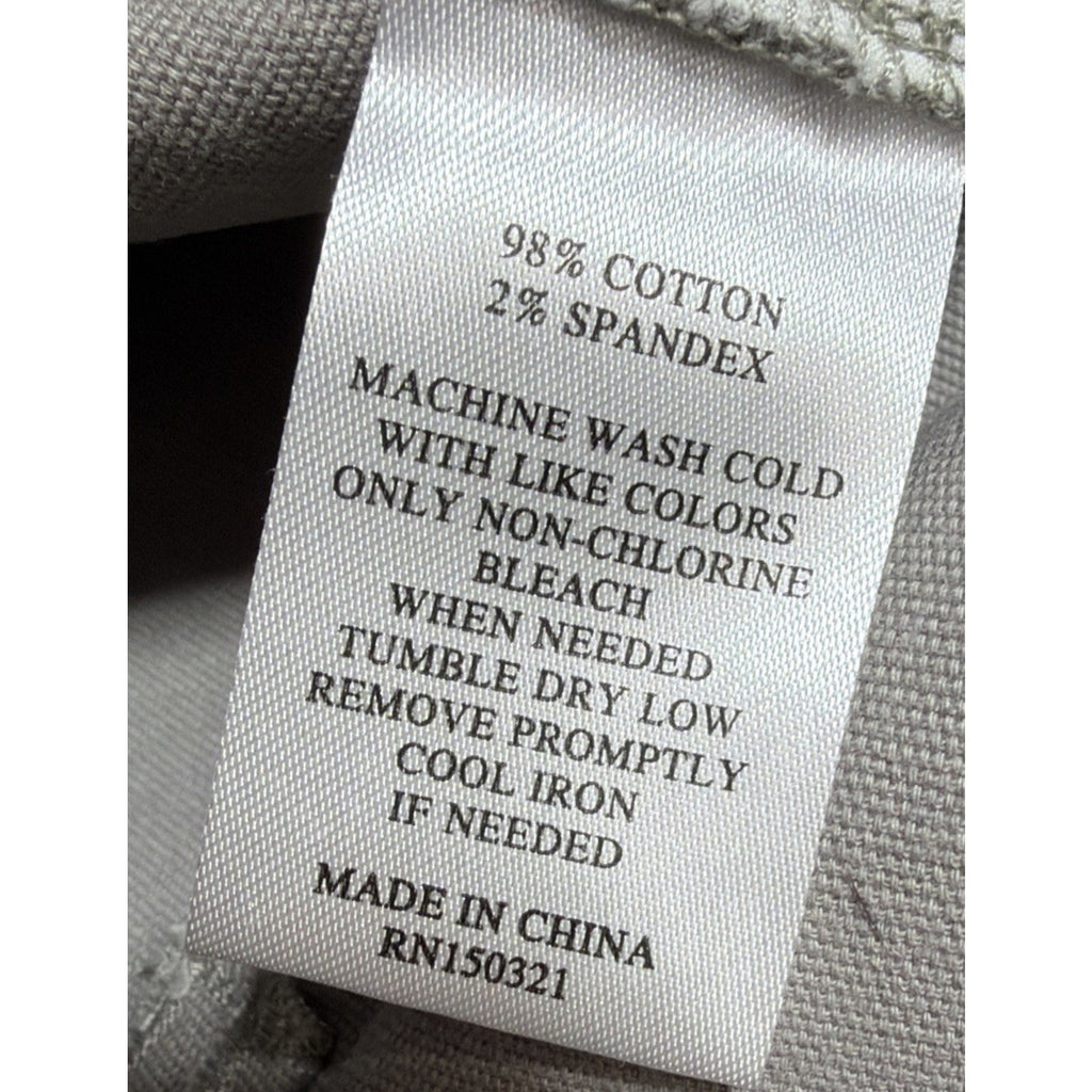 Genteal Comfort Flex 5-Pocket Mens Biege Denim Jeans 40x30 Measure 38x29