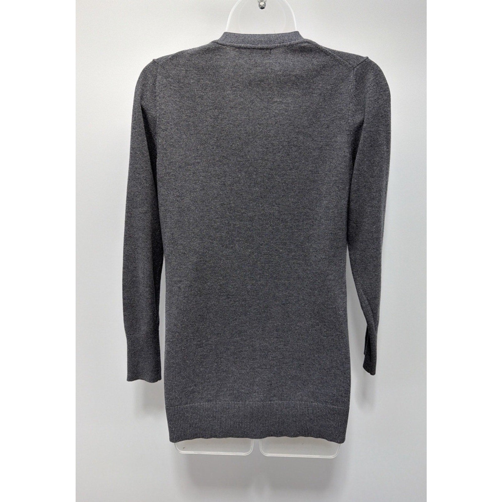 Banana Republic Women's Cardigan Sweater SZ XS Gray with Pockets and Buttons
