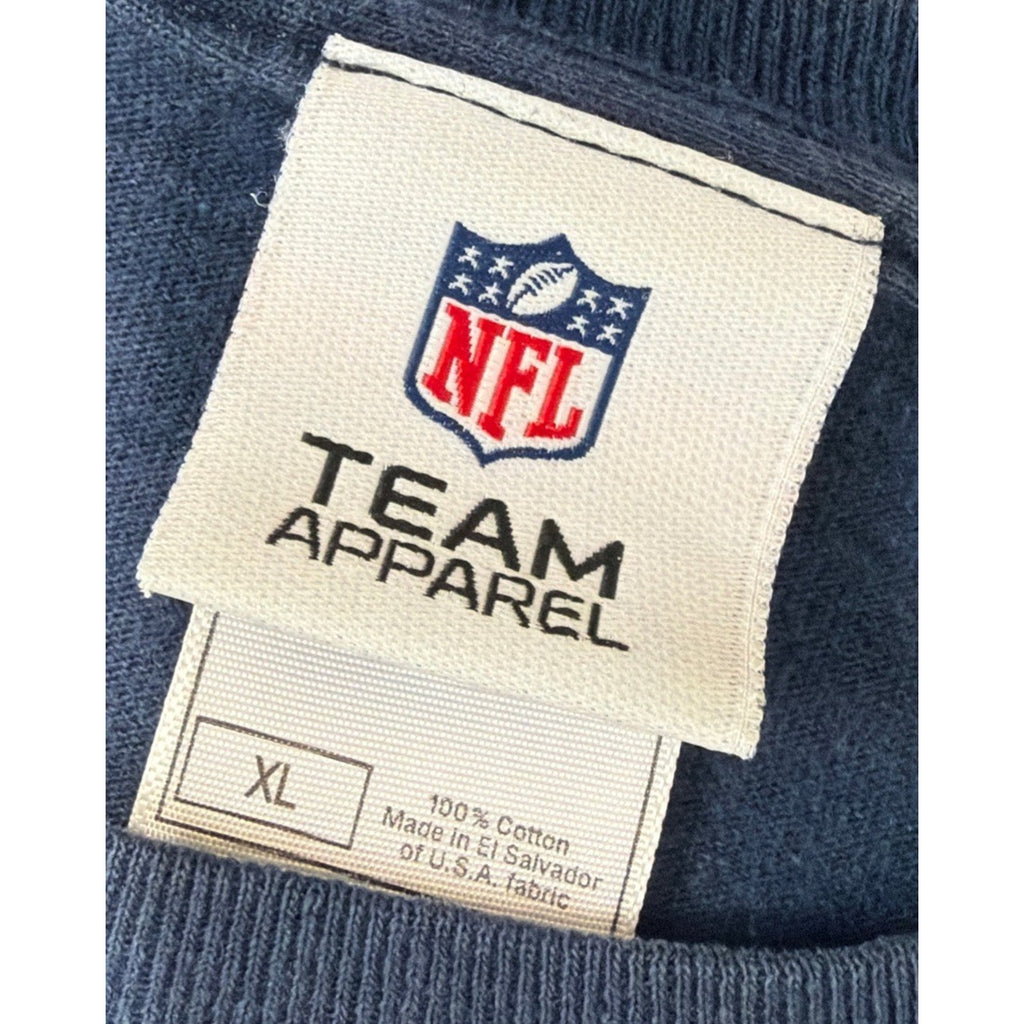 NFL Team Apparel Tennessee Titans Shirt Men’s XL Graphic Print Logo Blue