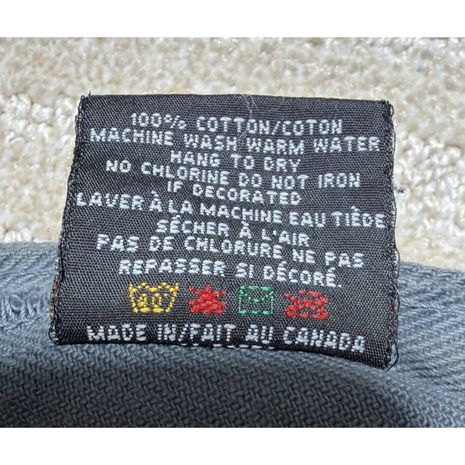 Robo Cap Denim Biker Hat Cap Size M The Road Rag Vintage Unisex With HD Patch