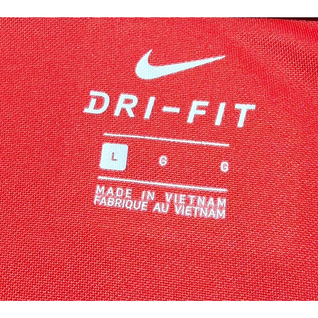 Nike Ole Miss University Rebels Shirt Mens Large Dri-Fit Embroidered Logo