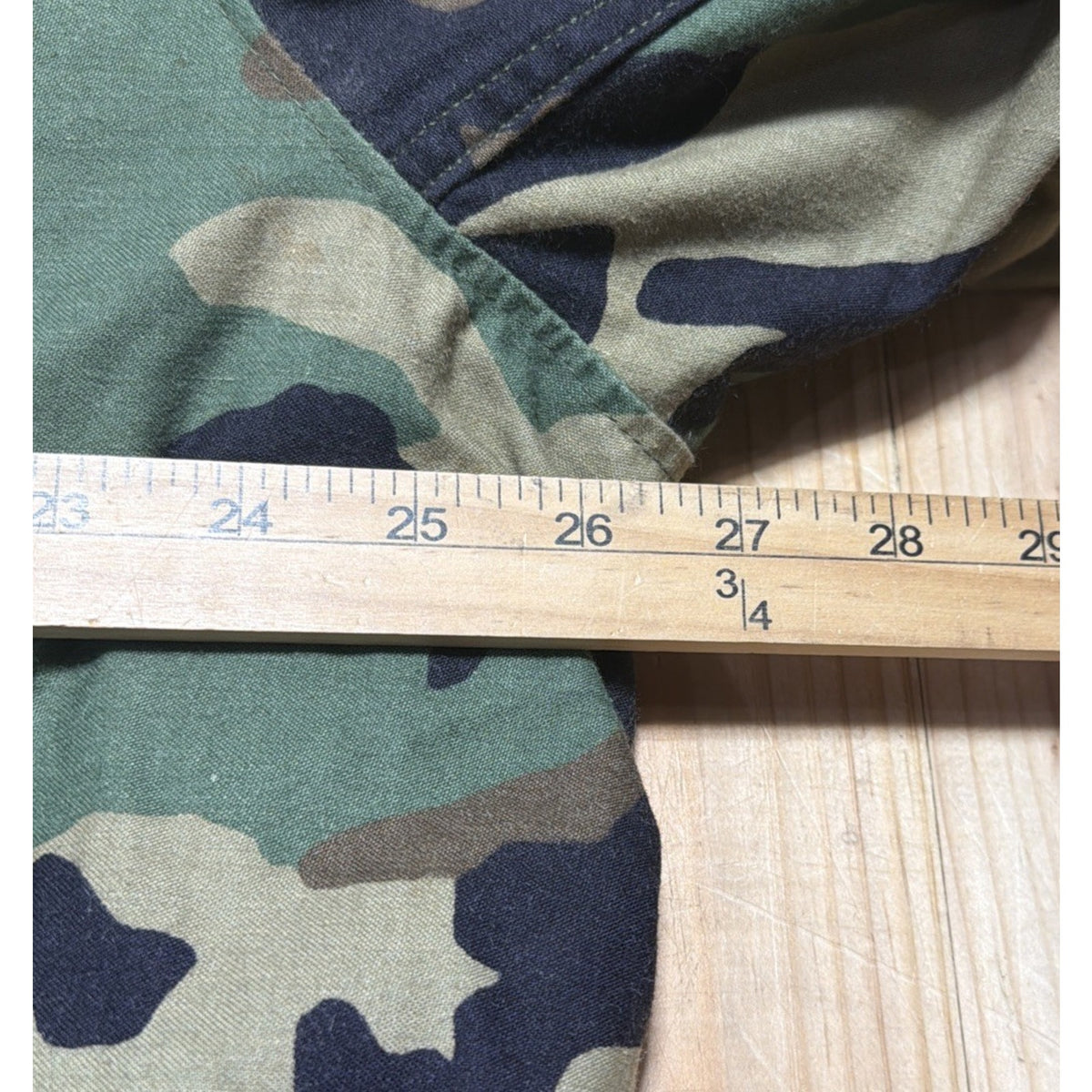 VTG USA Army M65 Field Jacket Mens M Woodland Camo Military Coat Outdoor Utility